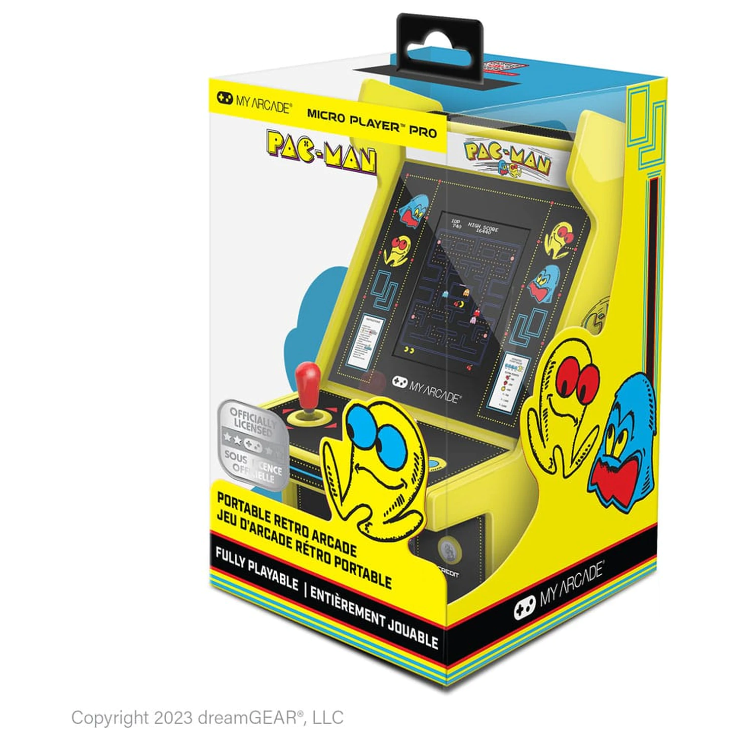 Pac-Man prenosný Retro Arcade Micro Player Pro produktová fotografia