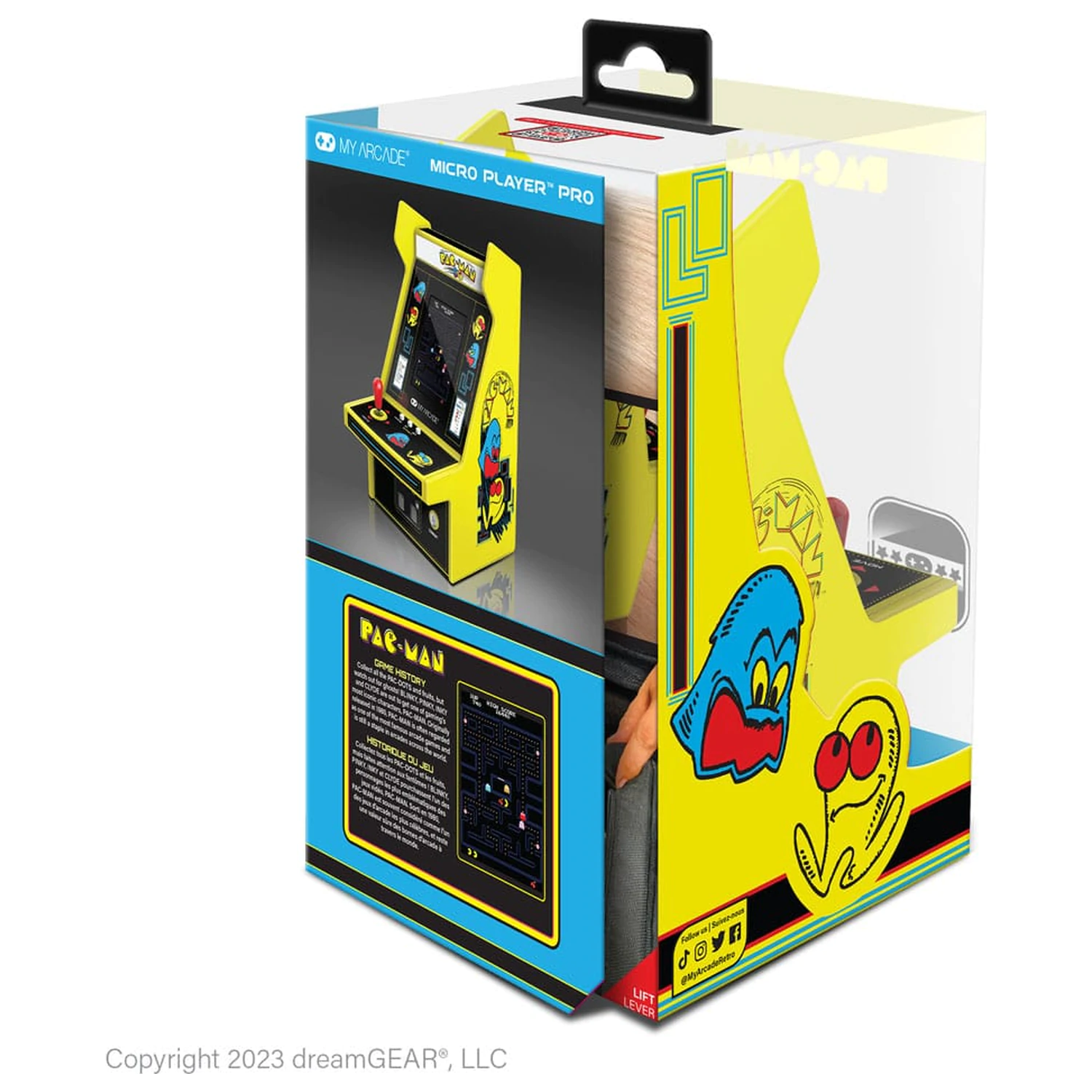 Pac-Man prenosný Retro Arcade Micro Player Pro produktová fotografia