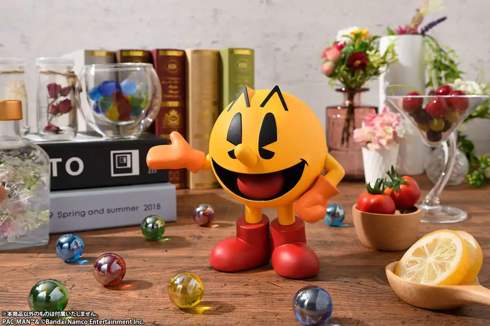 Pac-Man PVC figúrka SoftB Half PAC-MAN (újra kiadás) 15 cm termékfotó