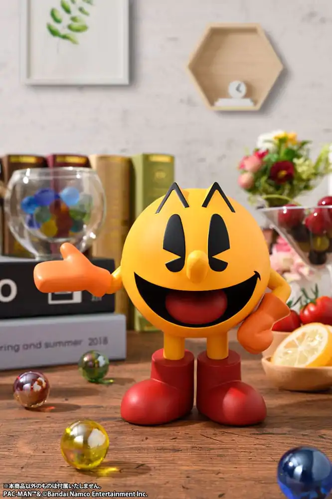 Pac-Man PVC figúrka SoftB Half PAC-MAN (újra kiadás) 15 cm termékfotó