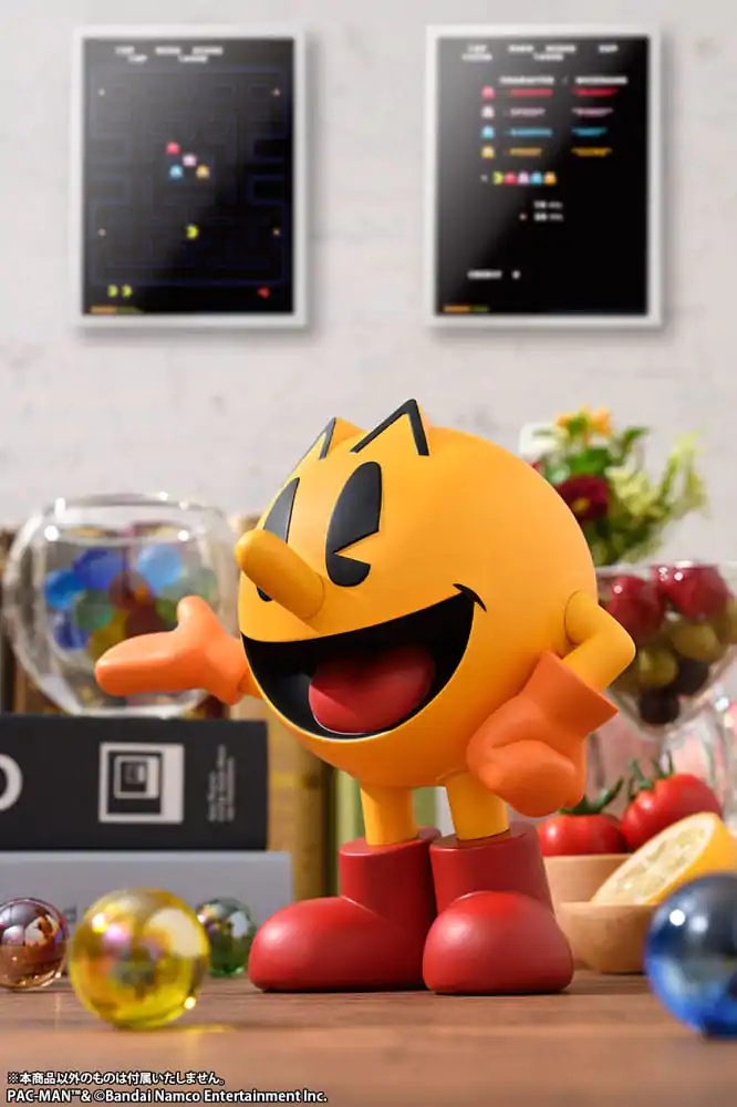 Pac-Man PVC figúrka SoftB Half PAC-MAN (újra kiadás) 15 cm termékfotó