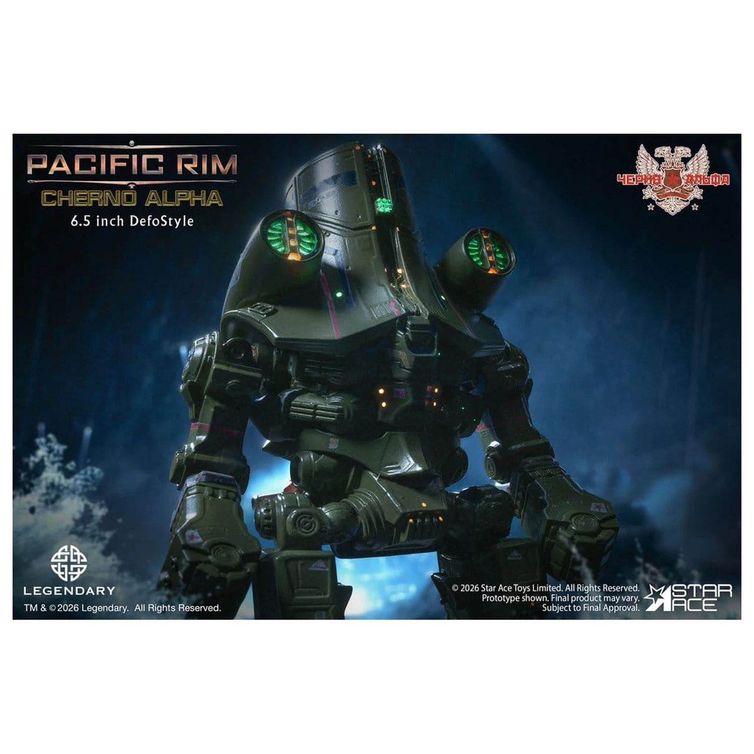Pacific Rim DefoStyle figúrka Cherno Alpha DX 17 cm produktová fotografia