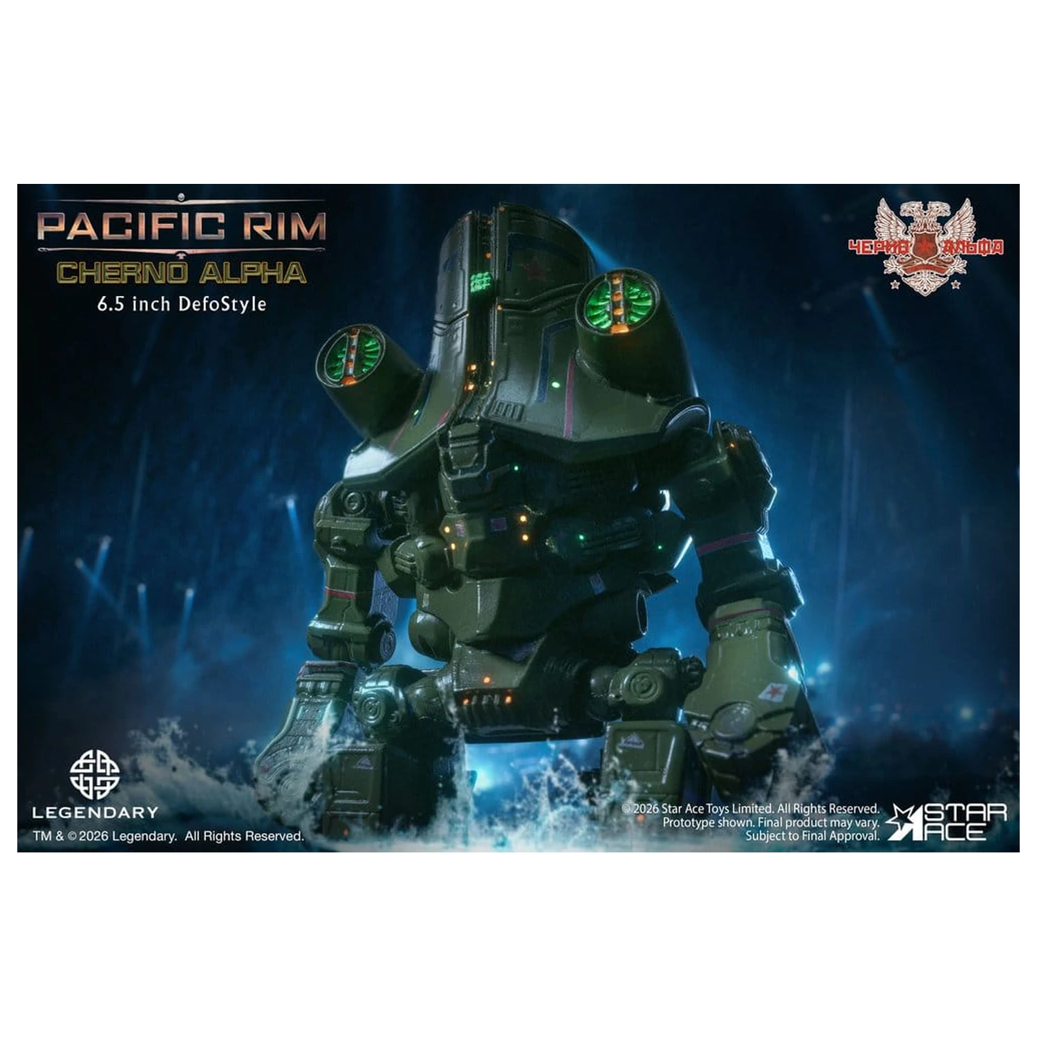 Pacific Rim DefoStyle figúrka Cherno Alpha DX 17 cm produktová fotografia