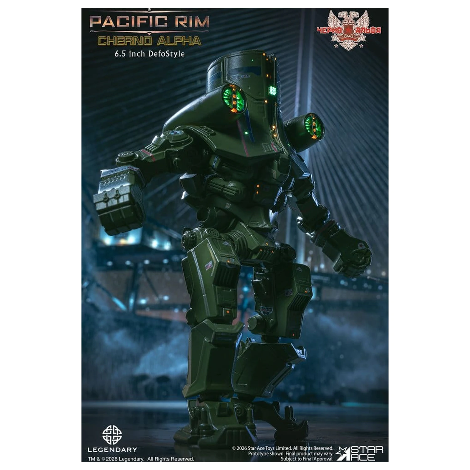 Pacific Rim DefoStyle figúrka Cherno Alpha DX 17 cm produktová fotografia