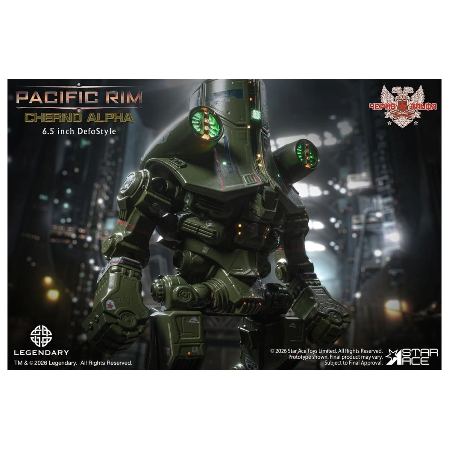Pacific Rim DefoStyle figúrka Cherno Alpha DX 17 cm produktová fotografia