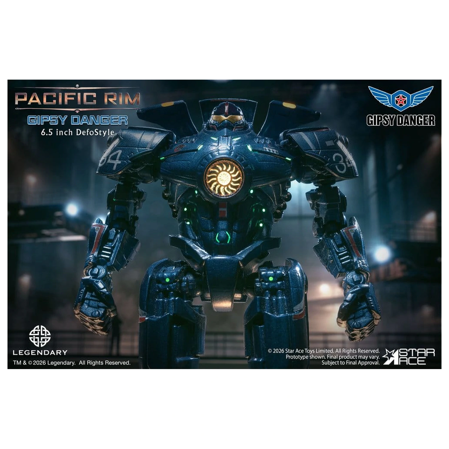 Pacific Rim DefoStyle figúrka Gipsy Danger DX 17 cm produktová fotografia
