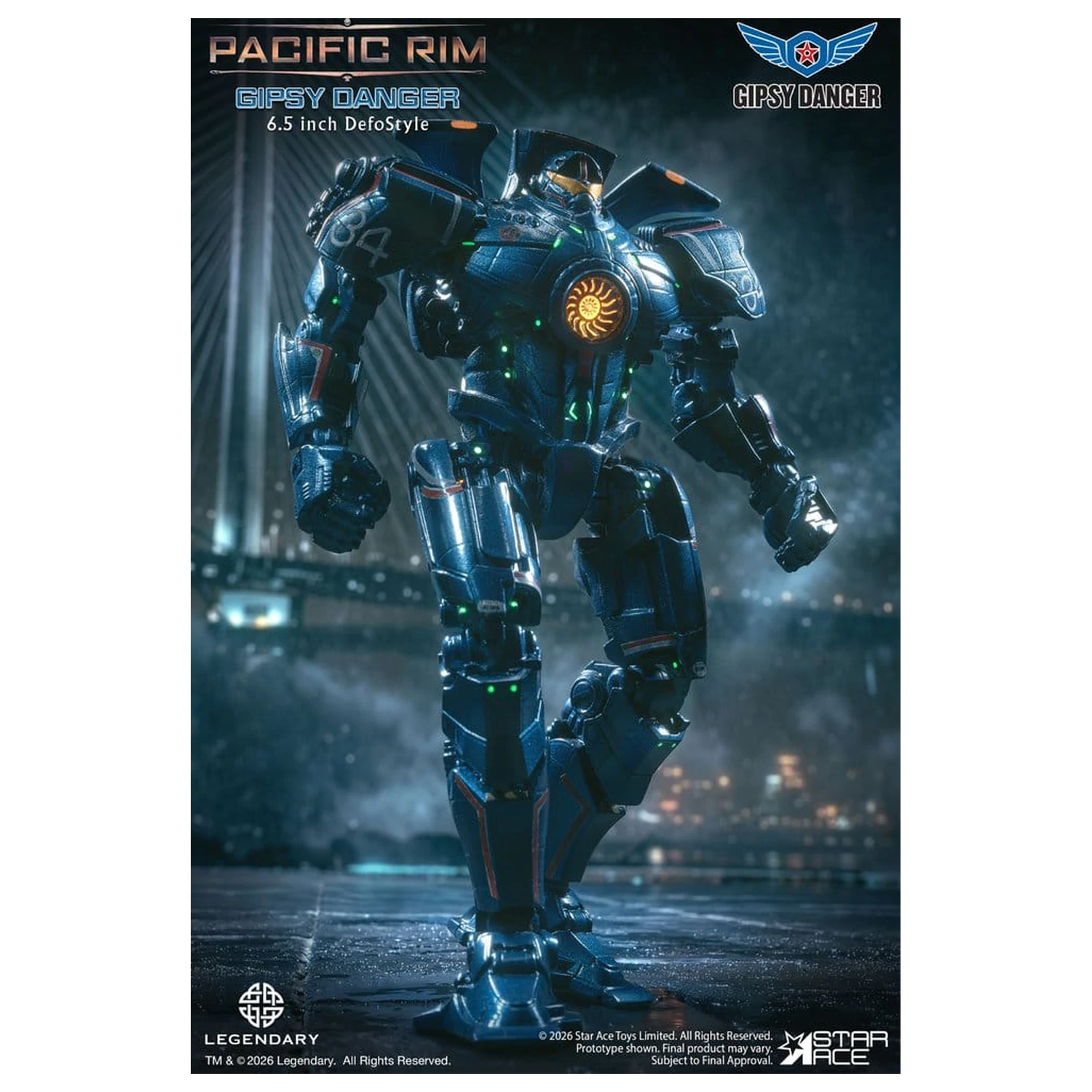 Pacific Rim DefoStyle figúrka Gipsy Danger NX 17 cm produktová fotografia