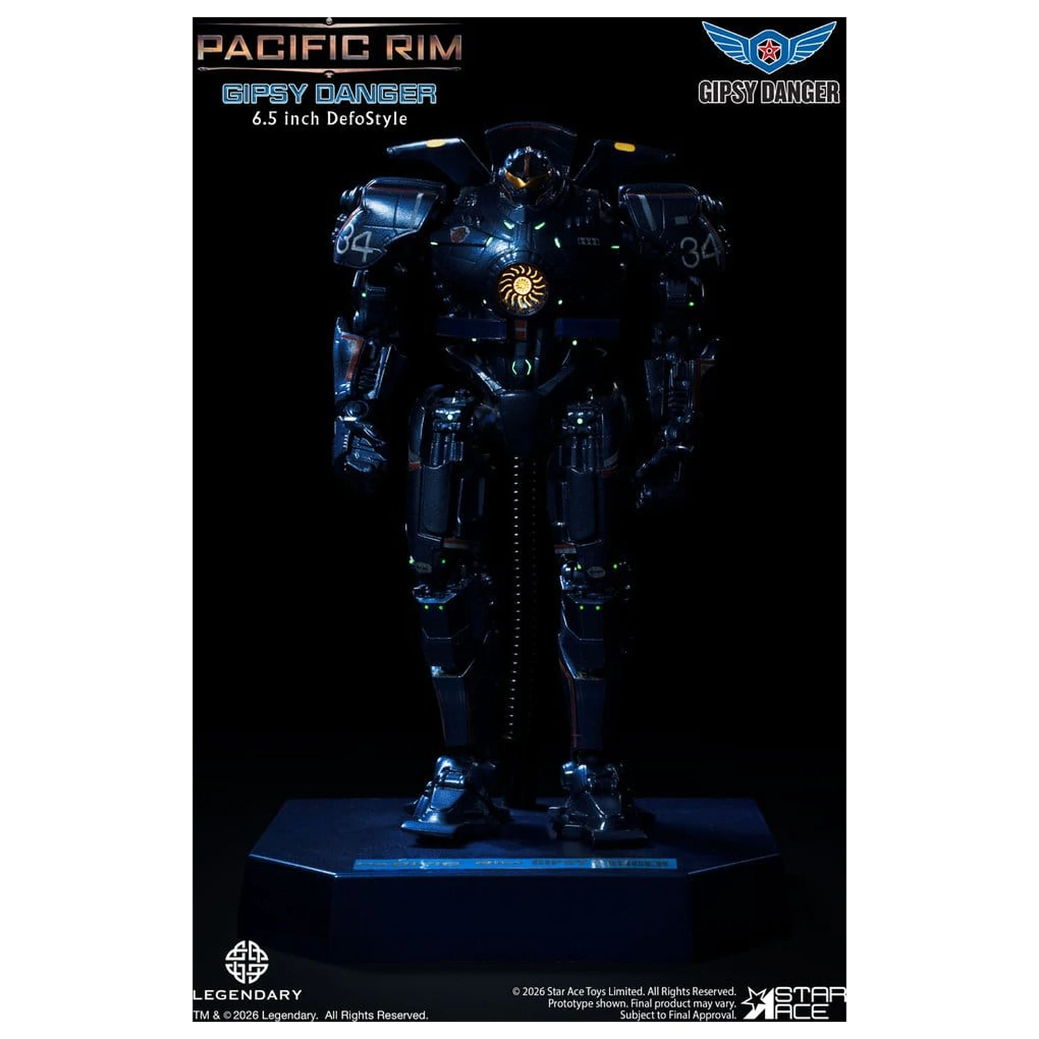 Pacific Rim DefoStyle figúrka Gipsy Danger NX 17 cm produktová fotografia