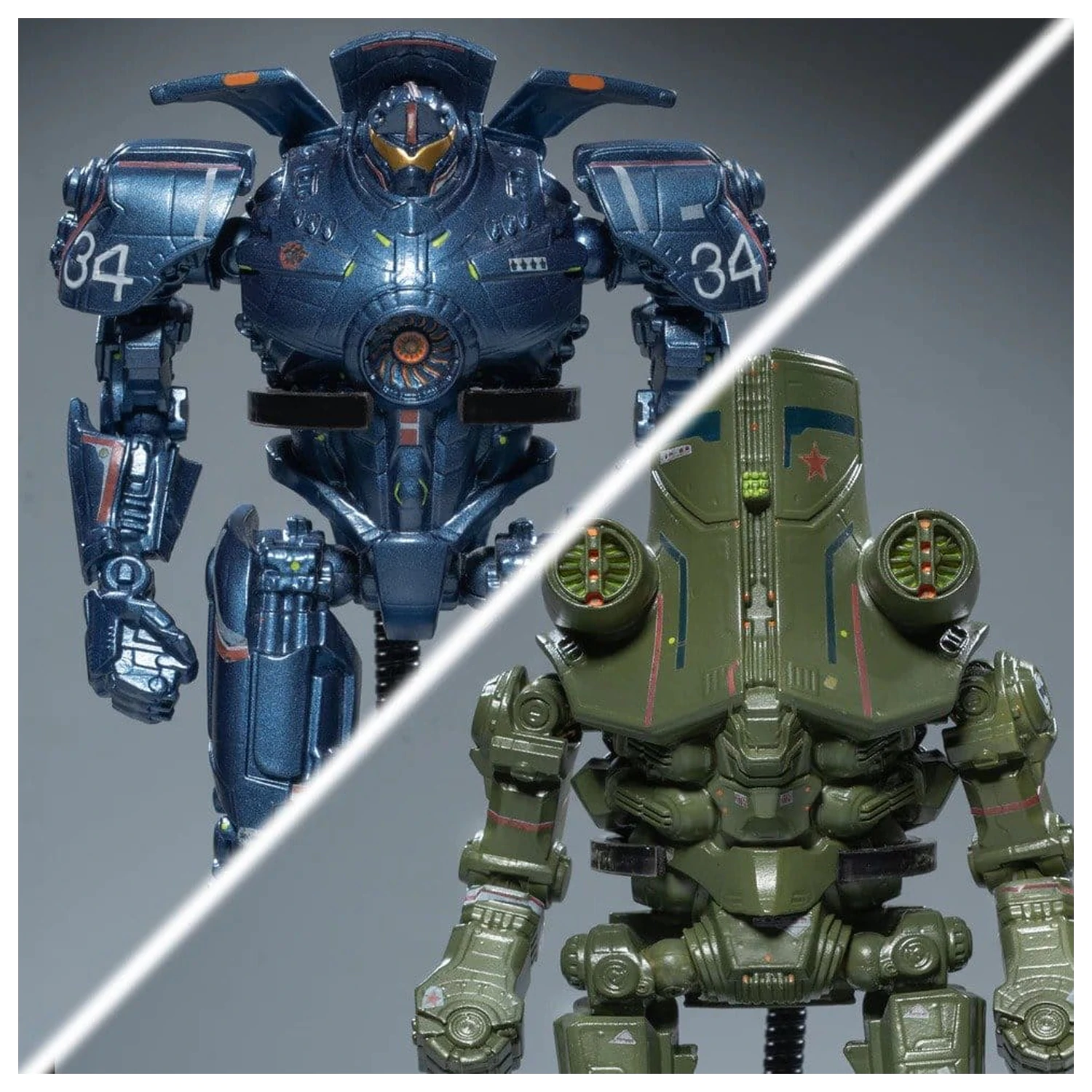 Pacific Rim DefoStyle figúrka 2-balenie Gipsy Danger & Cherno Alpha DX 17 cm produktová fotografia