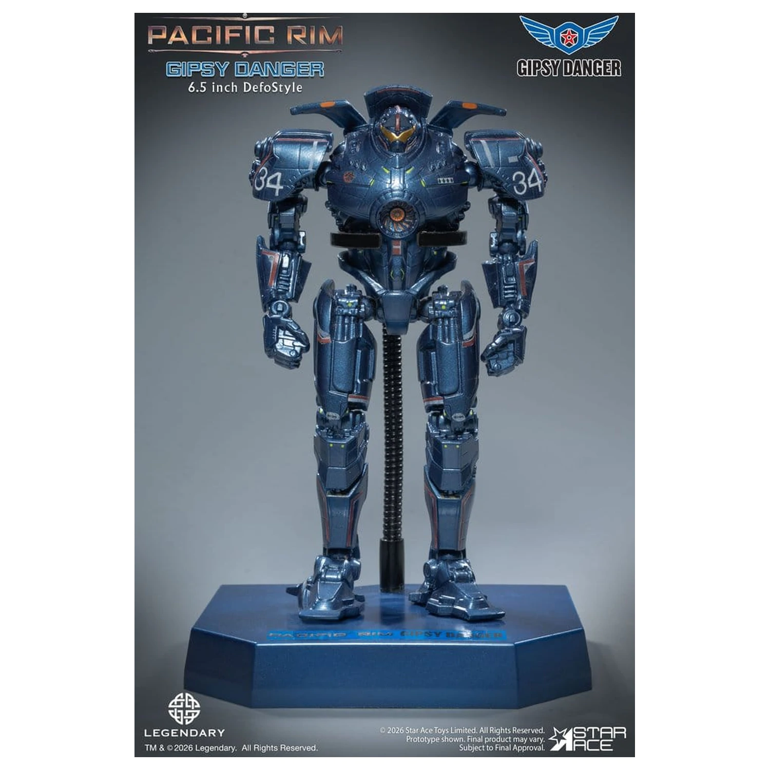 Pacific Rim DefoStyle figúrka 2-balenie Gipsy Danger & Cherno Alpha DX 17 cm produktová fotografia