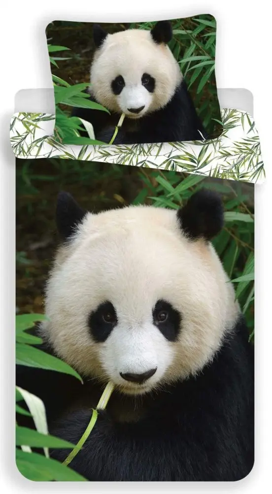 Panda obliečka na paplón 140x200cm, 70x90cm produktová fotografia