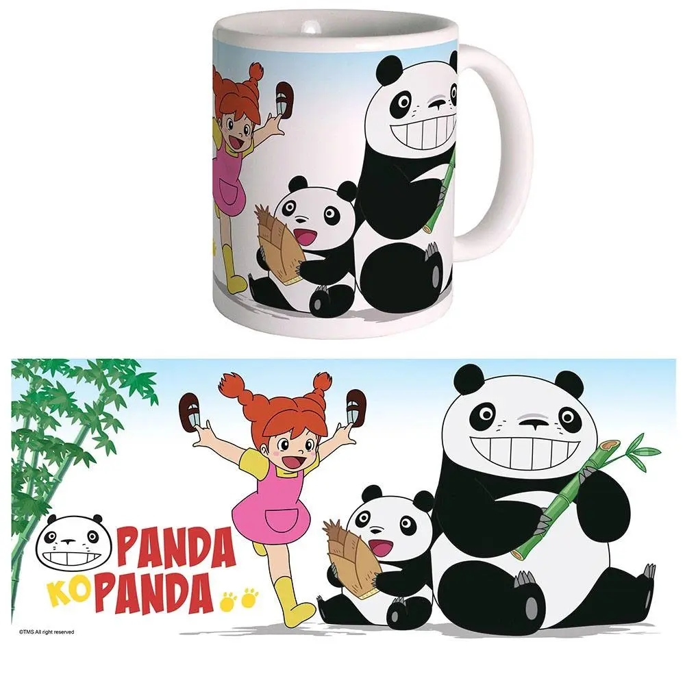 Panda! Go, Panda! hrnček bambus produktová fotografia
