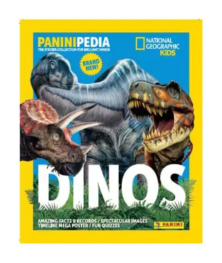 Paninipedia: Dinos Album na nálepky *German Version* produktová fotografia