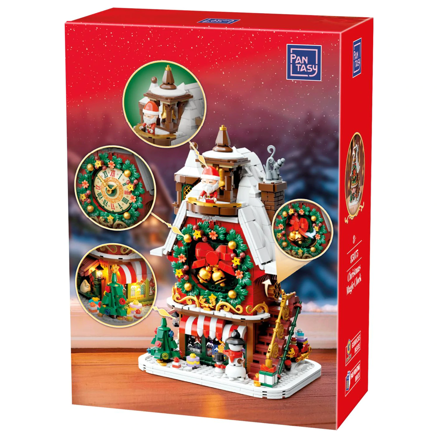 PANTASY Christmas Magic Clock Stavebnica 1269 ks produktová fotografia