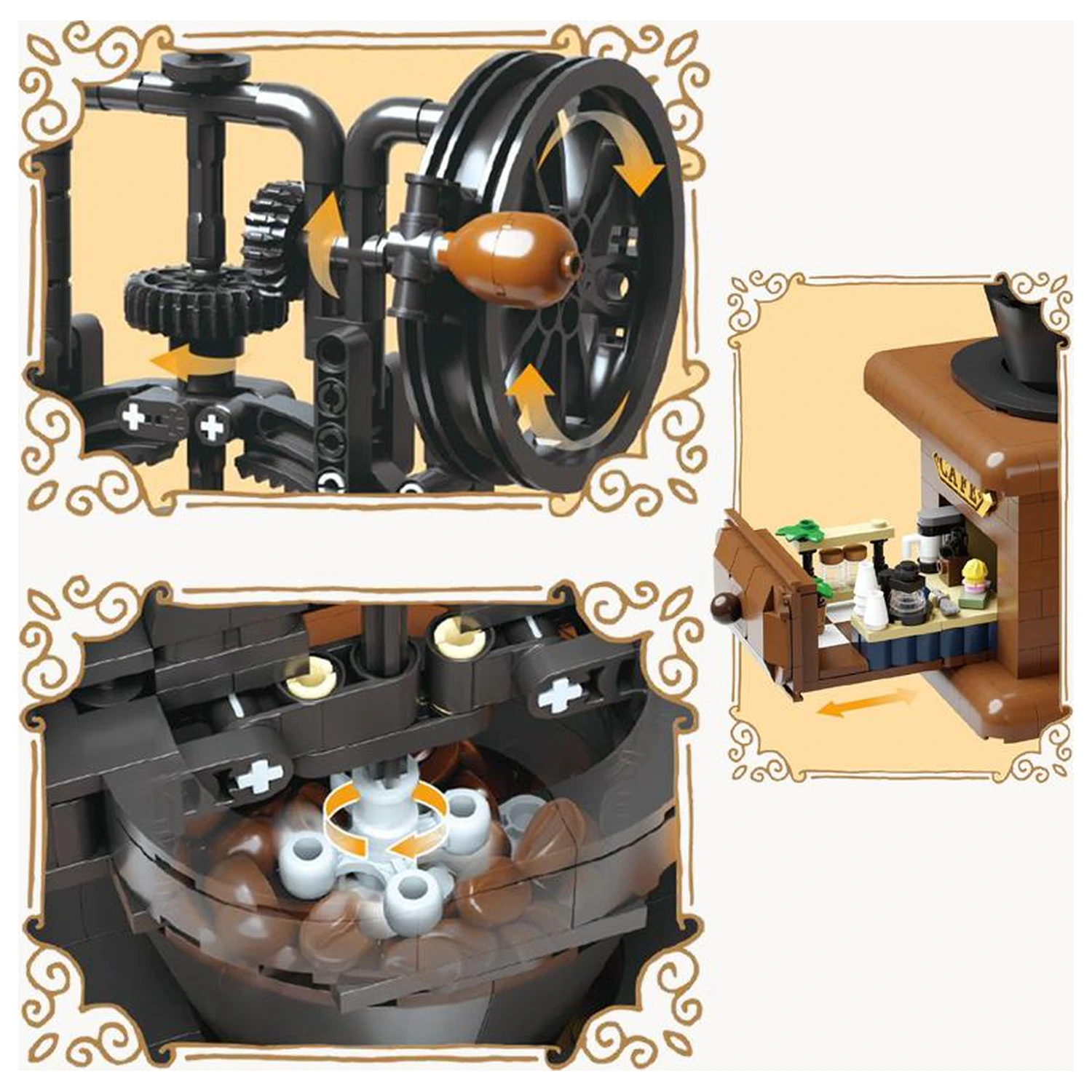 PANTASY Coffee Grinder stavebnica 446 ks produktová fotografia