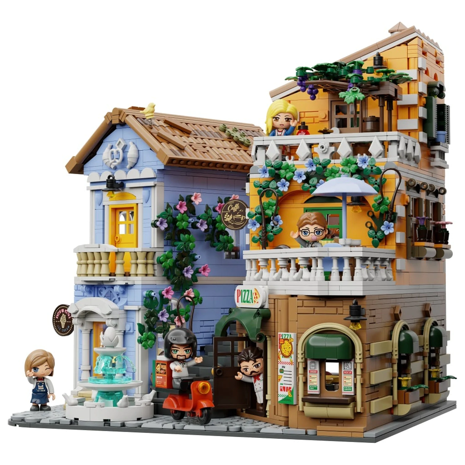 PANTASY Italian Street Corner Stavebnica 2892 kusov produktová fotografia