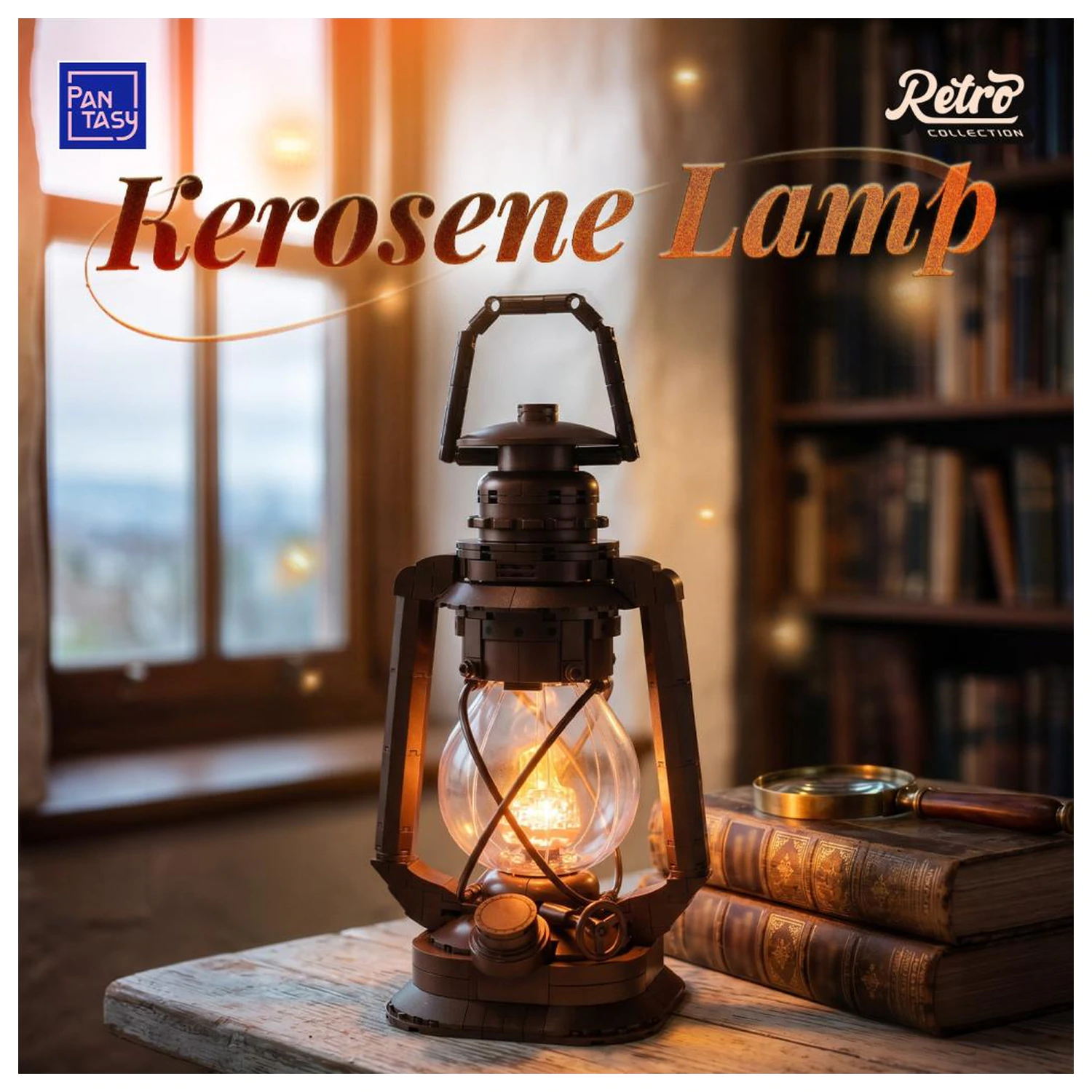 PANTASY Petrolejová lampa stavebnica 379 ks produktová fotografia