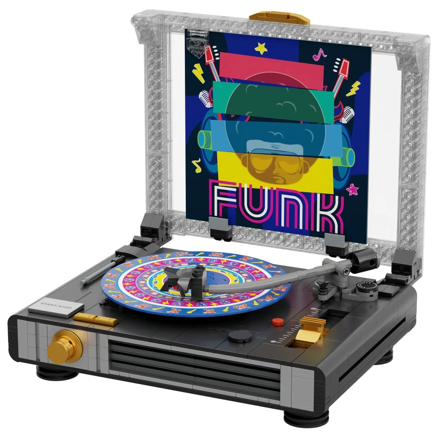 PANTASY Vinyl Turntable Stavebnica 607 ks produktová fotografia
