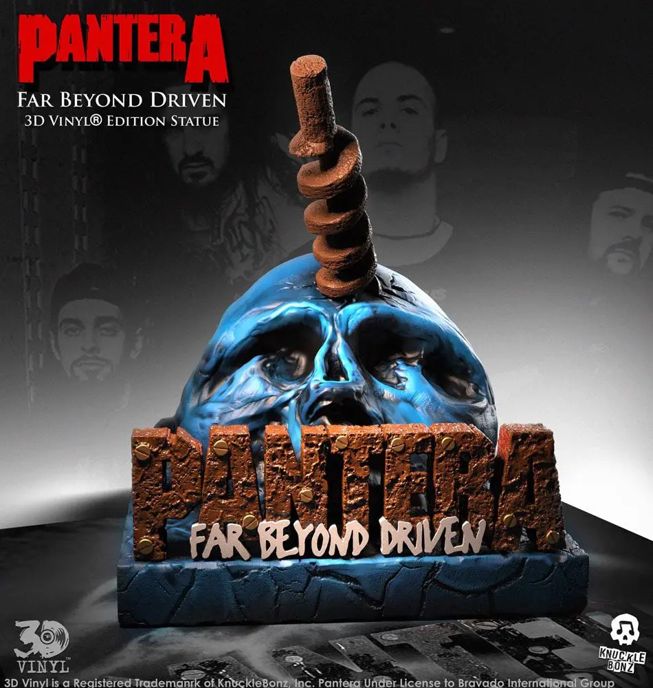 Pantera 3D Vinyl Socha Far Beyond Driven 23 x 18 cm produktová fotografia