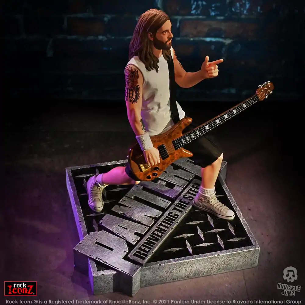 Pantera Rock Iconz Socha Rex Brown (Reinventing the Steel) 22 cm produktová fotografia