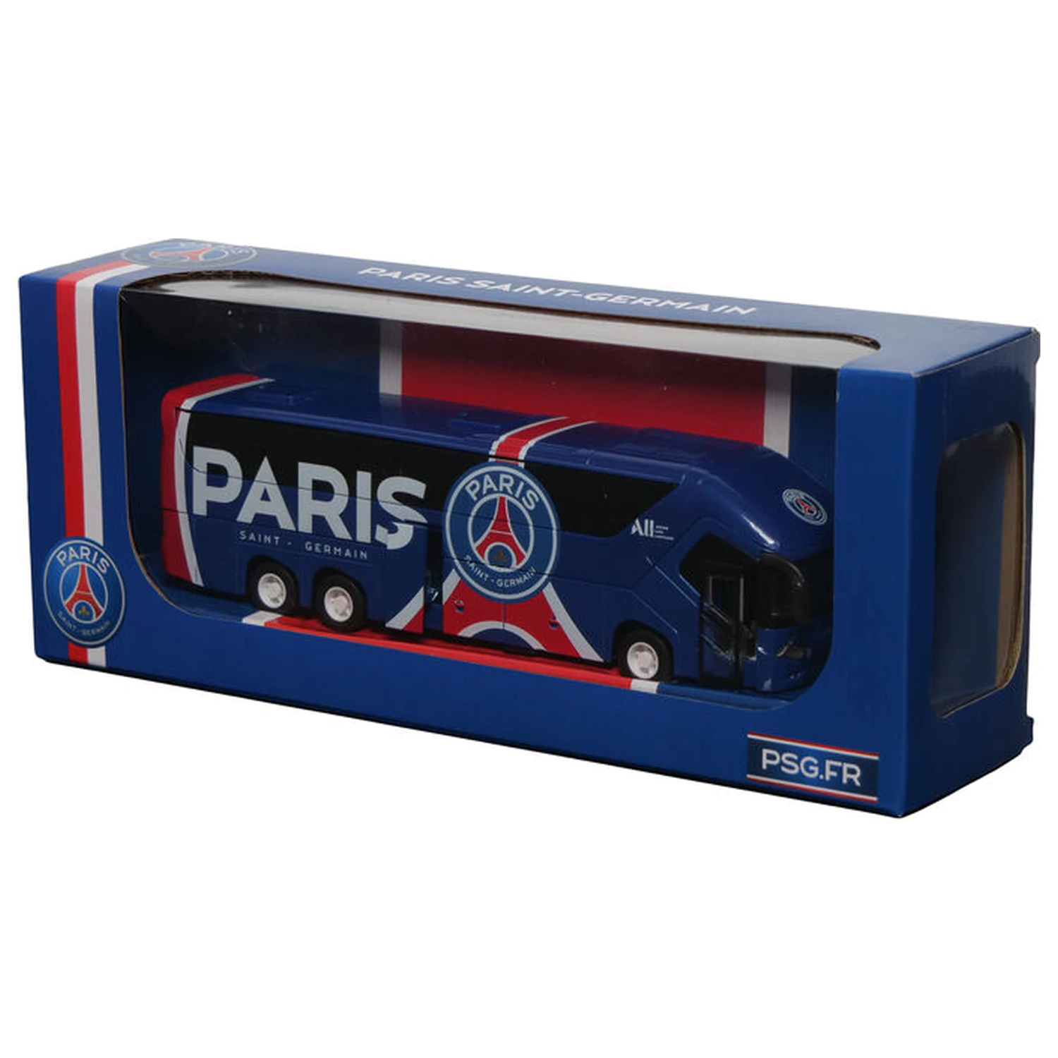 Paris Saint-Germain autobus produktová fotografia