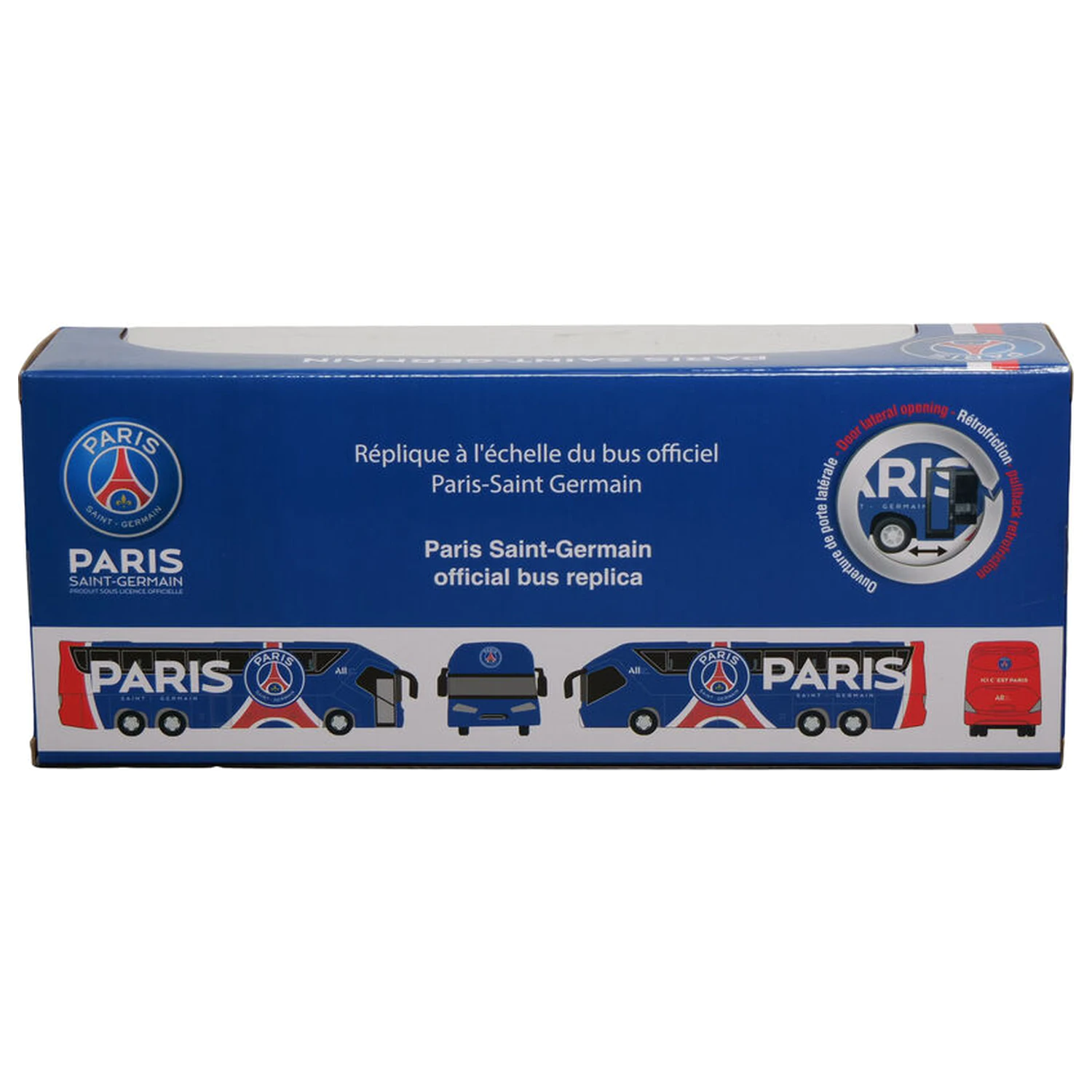 Paris Saint-Germain autobus produktová fotografia