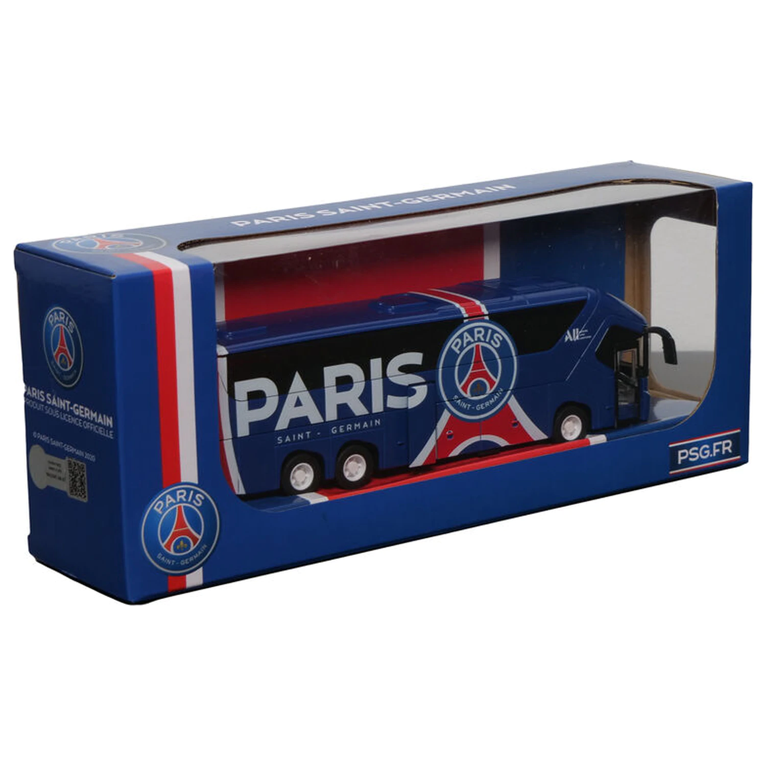 Paris Saint-Germain autobus produktová fotografia