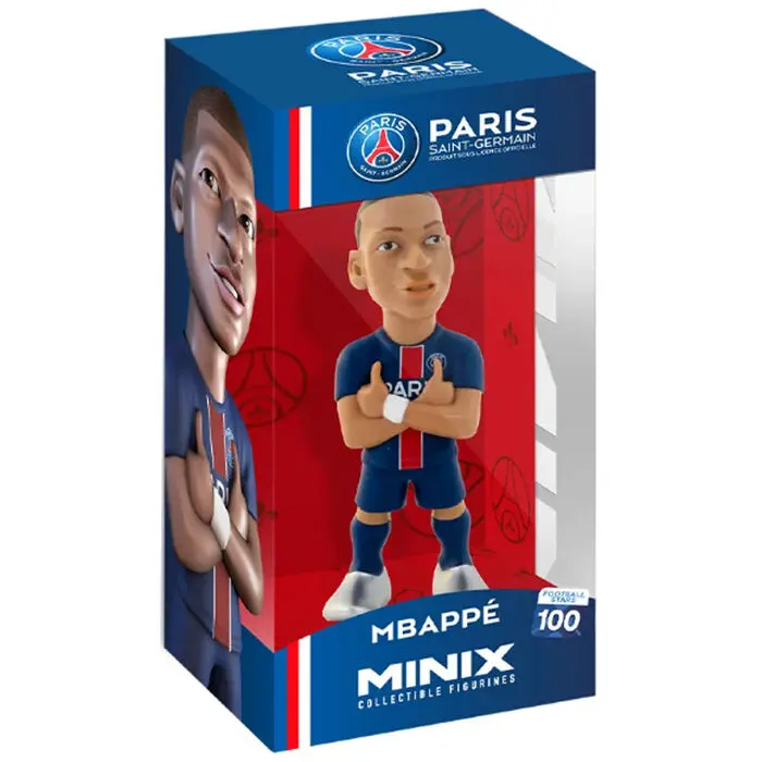 Paris Saint-Germain Kylian Mbappe Minix figúrka 12 cm termékfotó