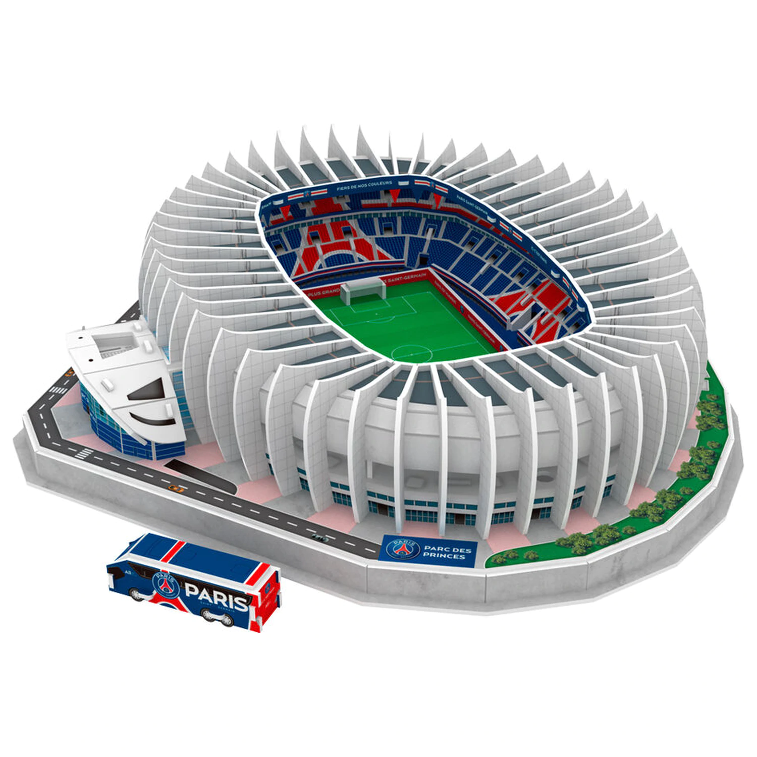 Paris Saint-Germain Princes Park Štadión 3D puzzle 111ks produktová fotografia