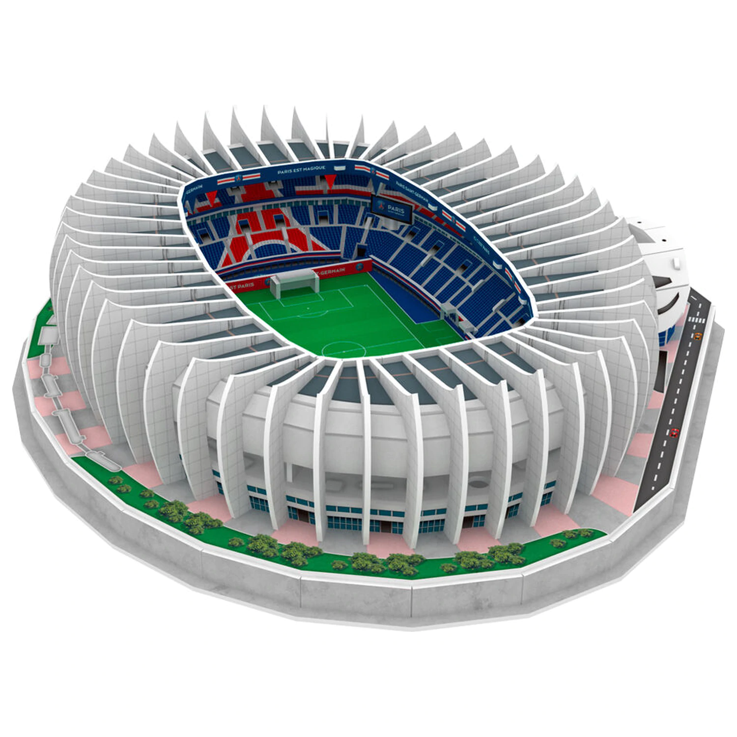 Paris Saint-Germain Princes Park Štadión 3D puzzle 111ks produktová fotografia