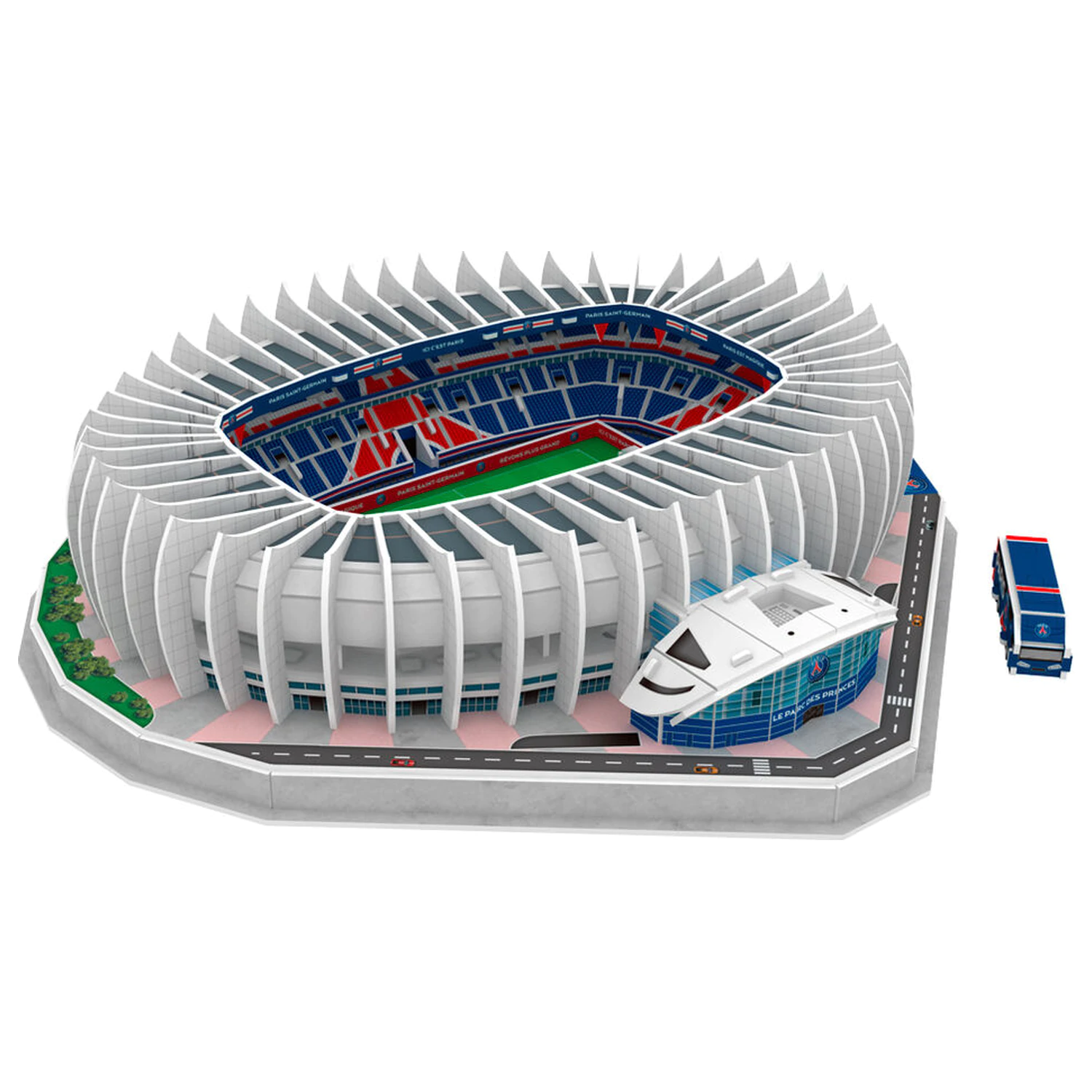 Paris Saint-Germain Princes Park Štadión 3D puzzle 111ks produktová fotografia