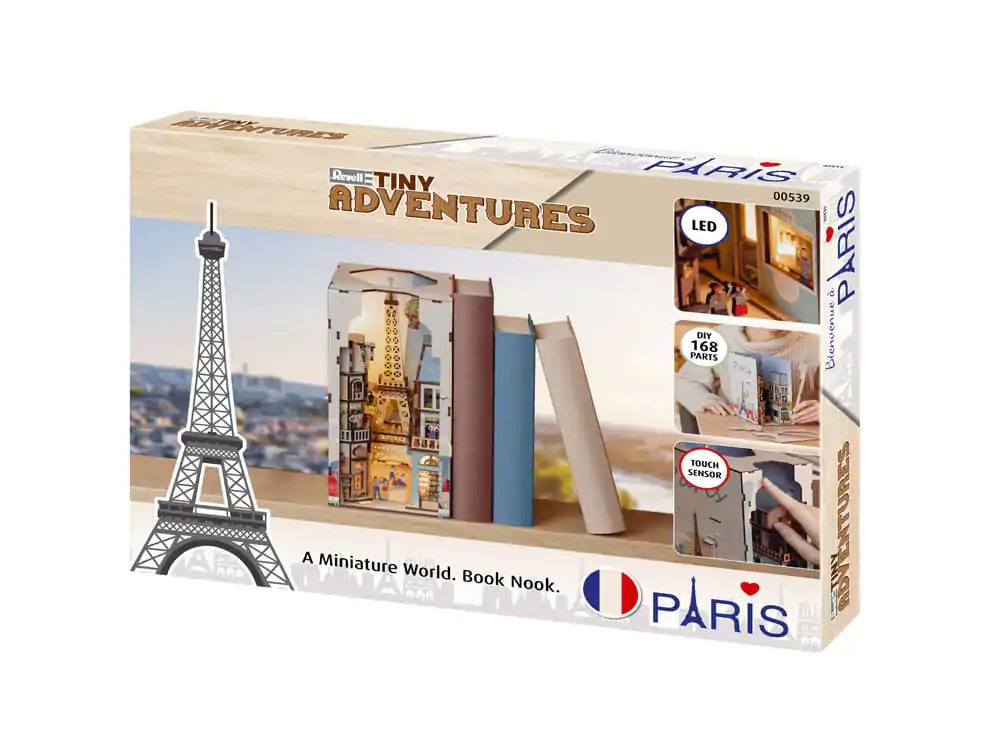Paris Tiny Adventures Book Nook Mini diorama 23 cm produktová fotografia