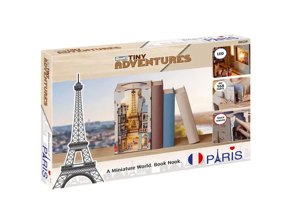 Paris Tiny Adventures Book Nook Mini diorama 23 cm produktová fotografia