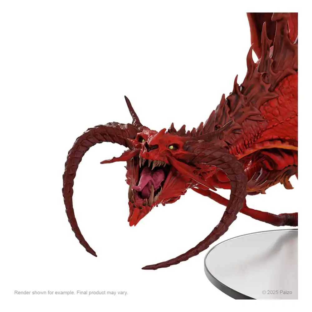 Pathfinder Battles Balené, vopred namaľované Miniatúry Diabolic Dragon 18 cm produktová fotografia