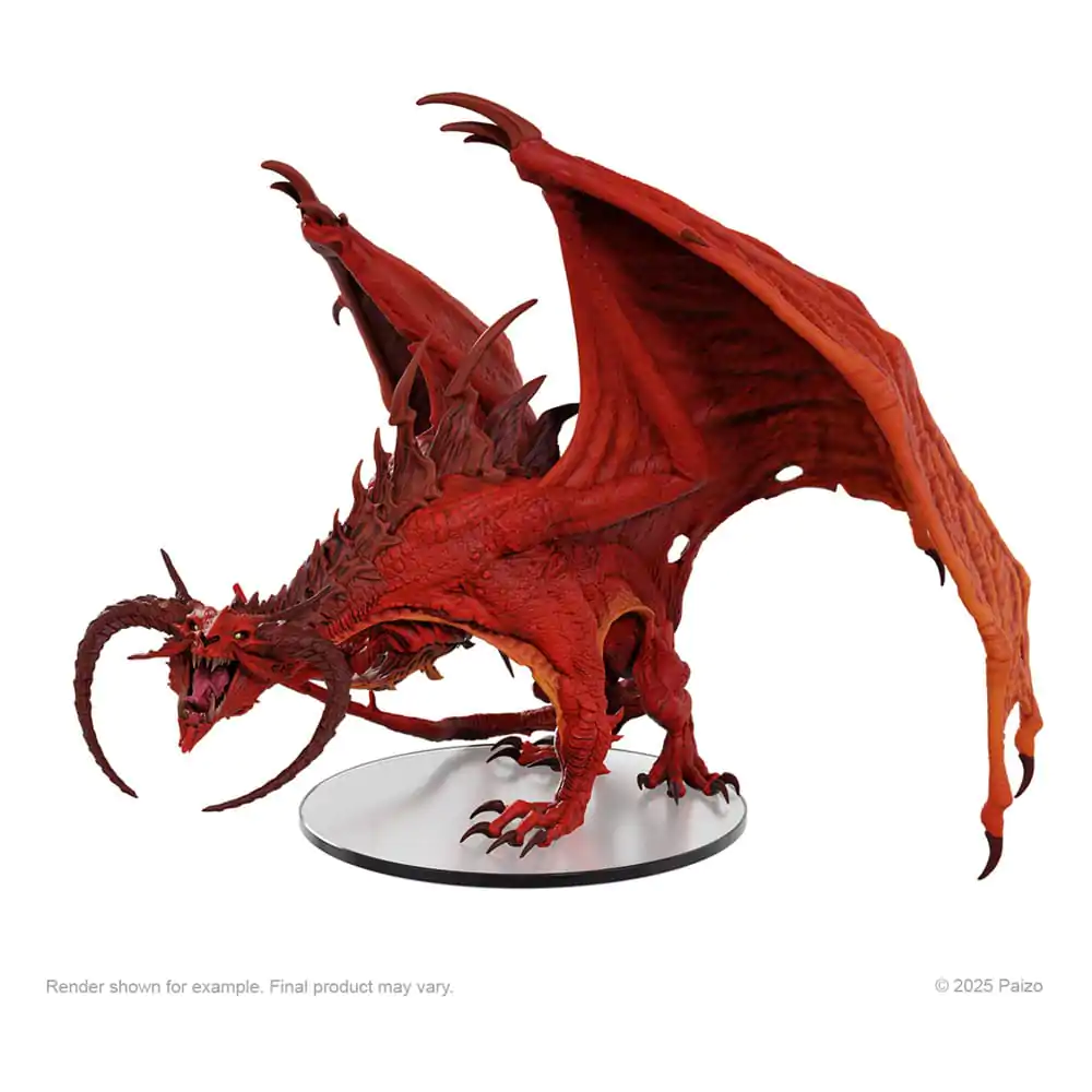 Pathfinder Battles Balené, vopred namaľované Miniatúry Diabolic Dragon 18 cm produktová fotografia