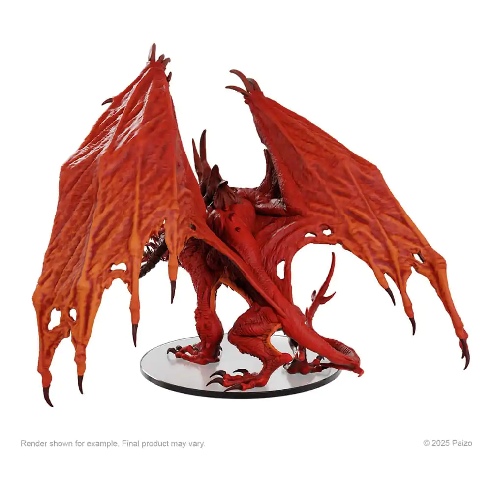 Pathfinder Battles Balené, vopred namaľované Miniatúry Diabolic Dragon 18 cm produktová fotografia