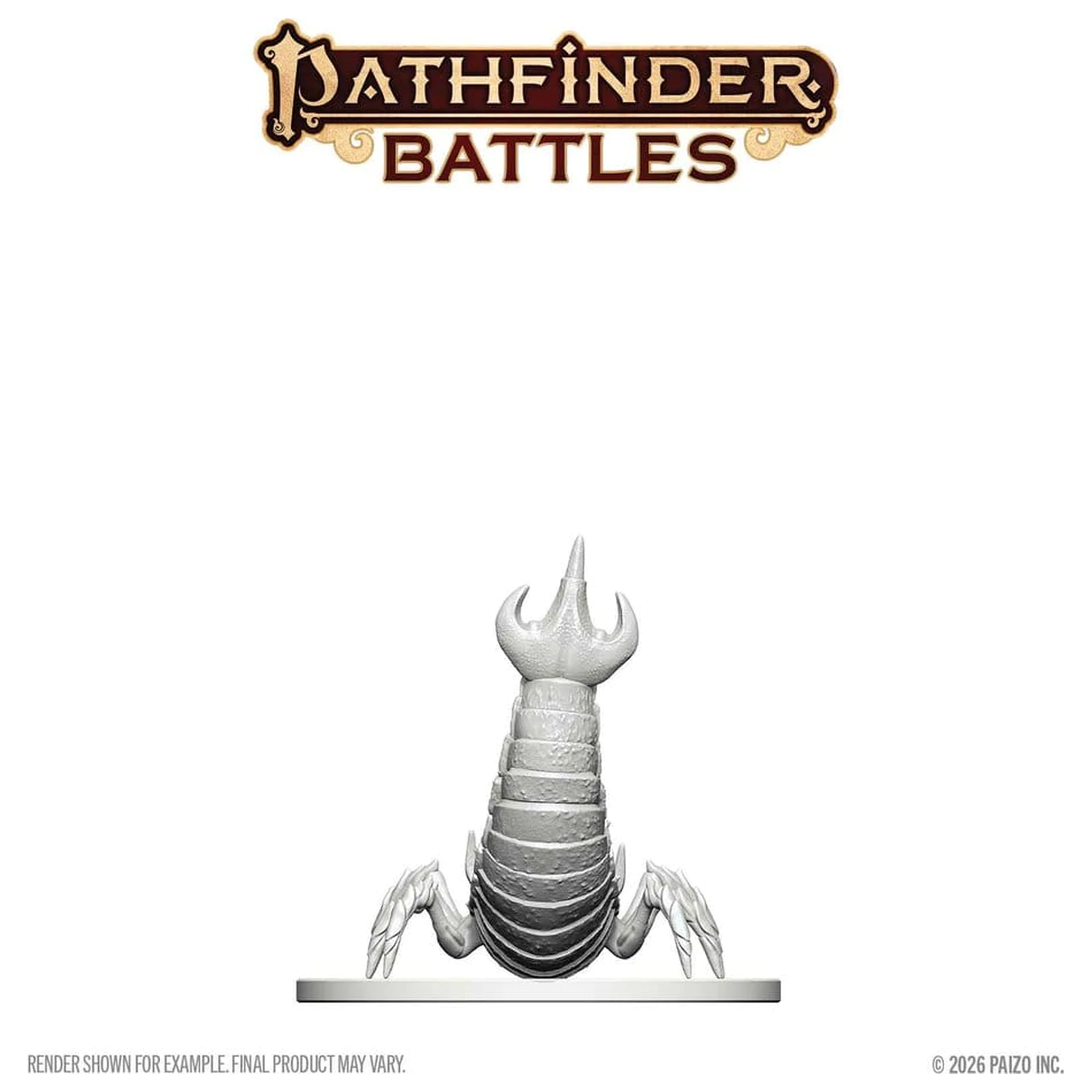 Pathfinder Battles Deep Cuts Nenamaľovaná miniatúra Ankhrav 13 cm produktová fotografia
