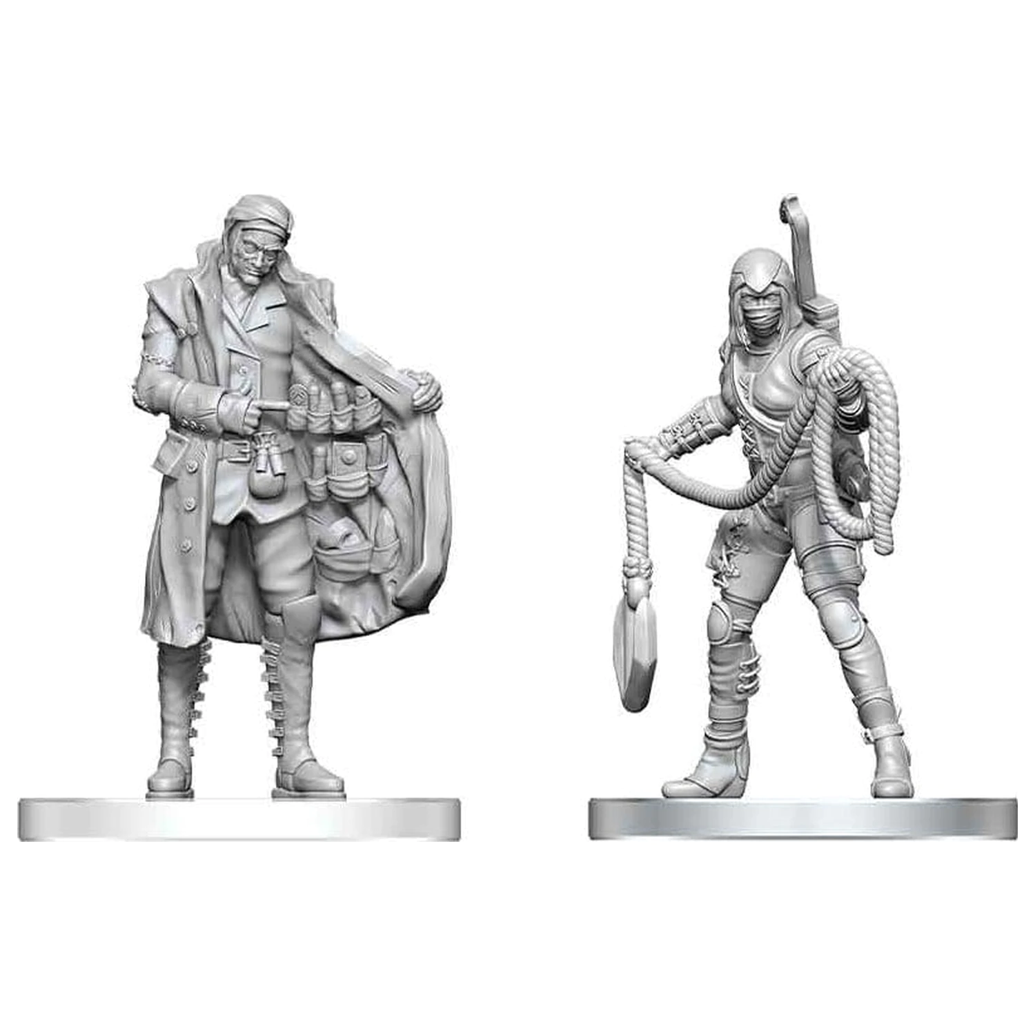 Pathfinder Battles Deep Cuts Nenamaľovaná miniatúrna figúrka Burglar & Fence 14 cm produktová fotografia