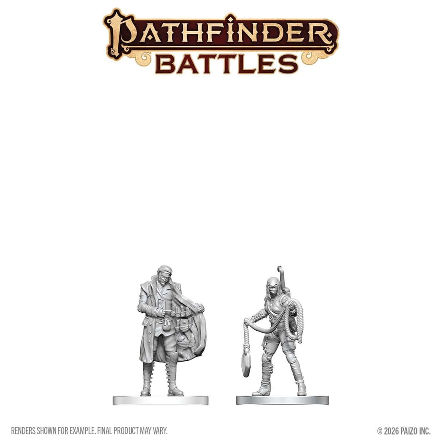 Pathfinder Battles Deep Cuts Nenamaľovaná miniatúrna figúrka Burglar & Fence 14 cm produktová fotografia