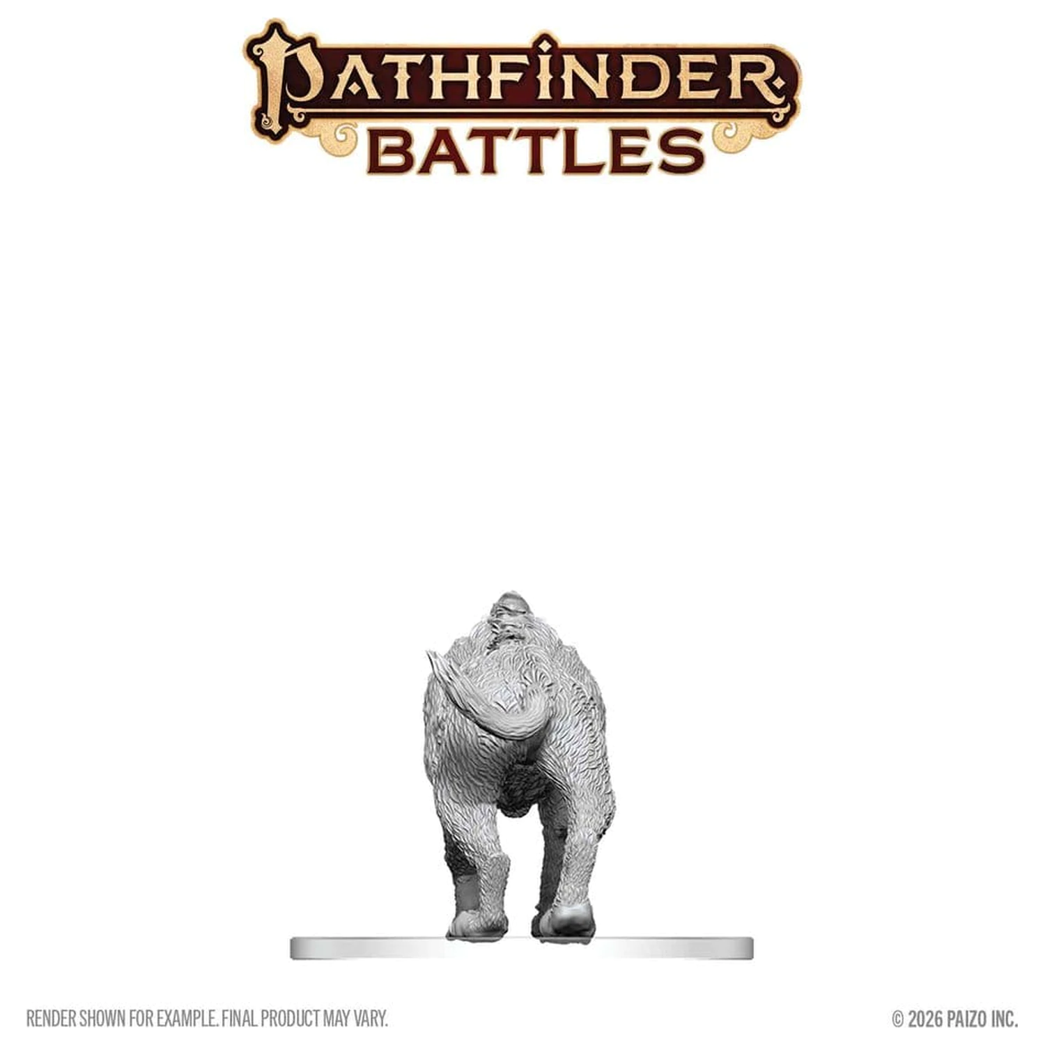 Pathfinder Battles Deep Cuts nenafarbená miniatúra Hyaenodon 13 cm produktová fotografia