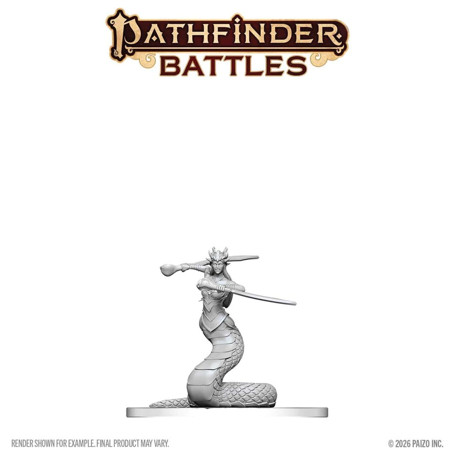 Pathfinder Battles Deep Cuts Nenamaľovaná miniatúra Lamia Matriarch 13 cm produktová fotografia