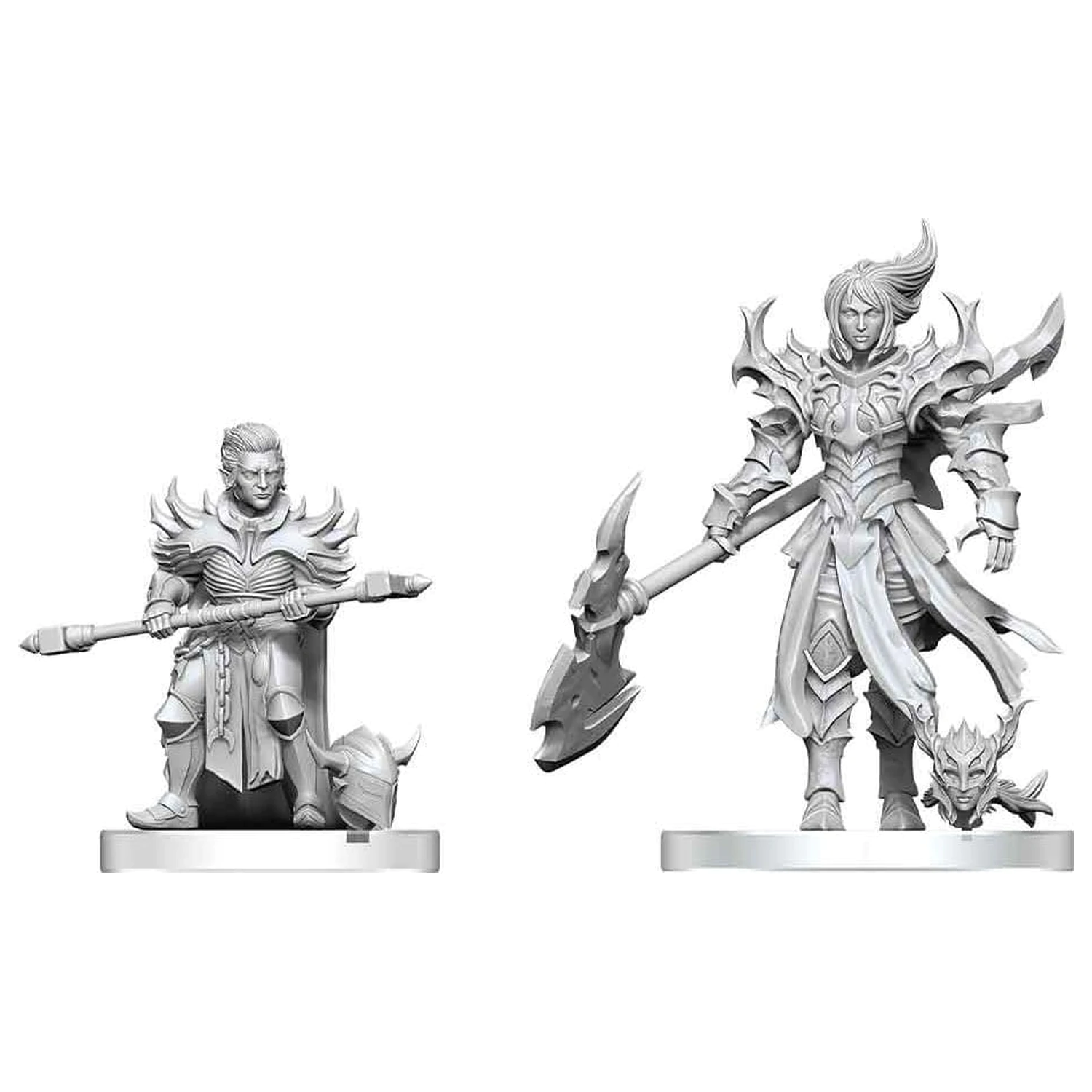 Pathfinder Battles Deep Cuts Nenamaľovaná miniatúra Pyre & Godclaw Hellknights 14 cm produktová fotografia