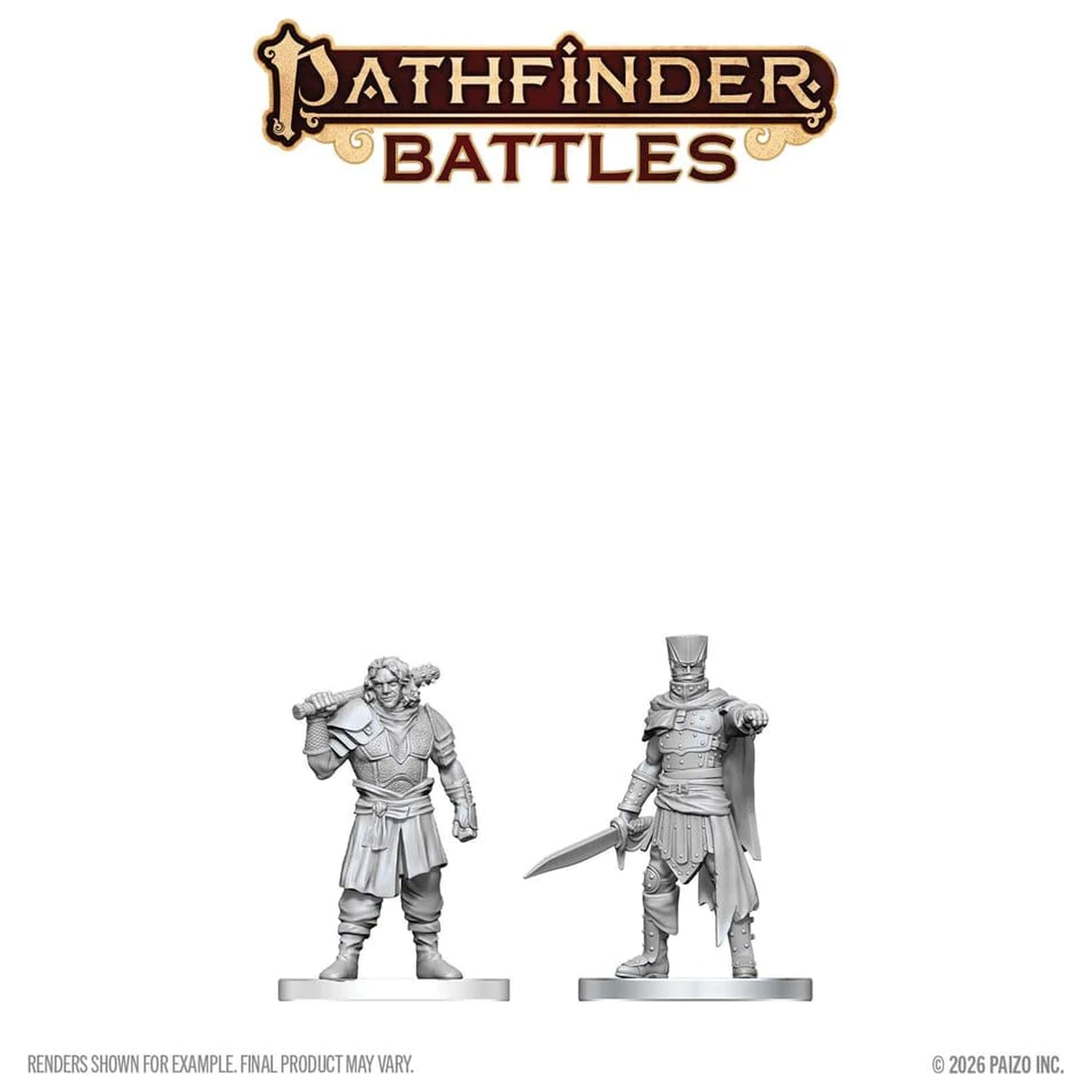 Pathfinder Battles Deep Cuts Nezafarbená miniatúra Ruffian & Gang Leader 14 cm produktová fotografia