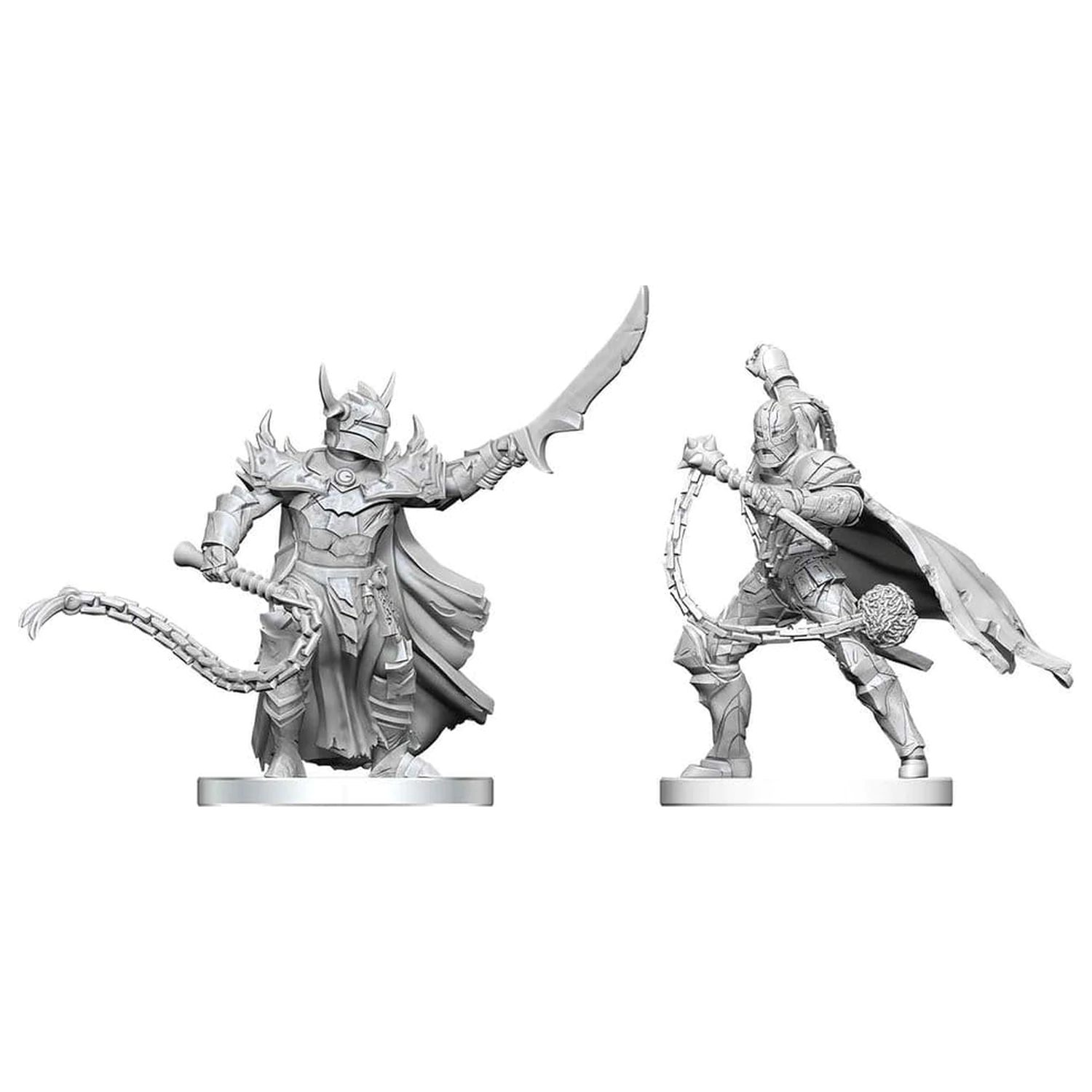 Pathfinder Battles Deep Cuts Nenamaľovaná miniatúra Scourge & Chain Hellknights 14 cm produktová fotografia