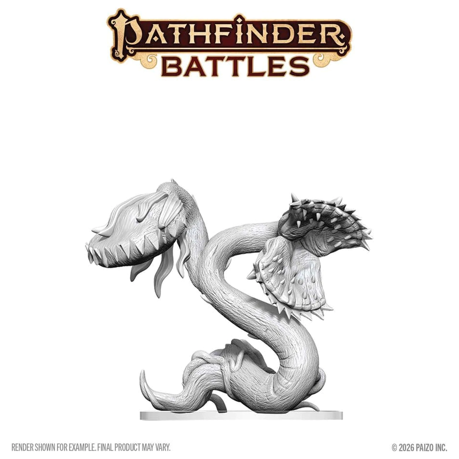Pathfinder Battles Deep Cuts Nenamaľovaná miniatúra Snapping Flytrap 15 cm produktová fotografia