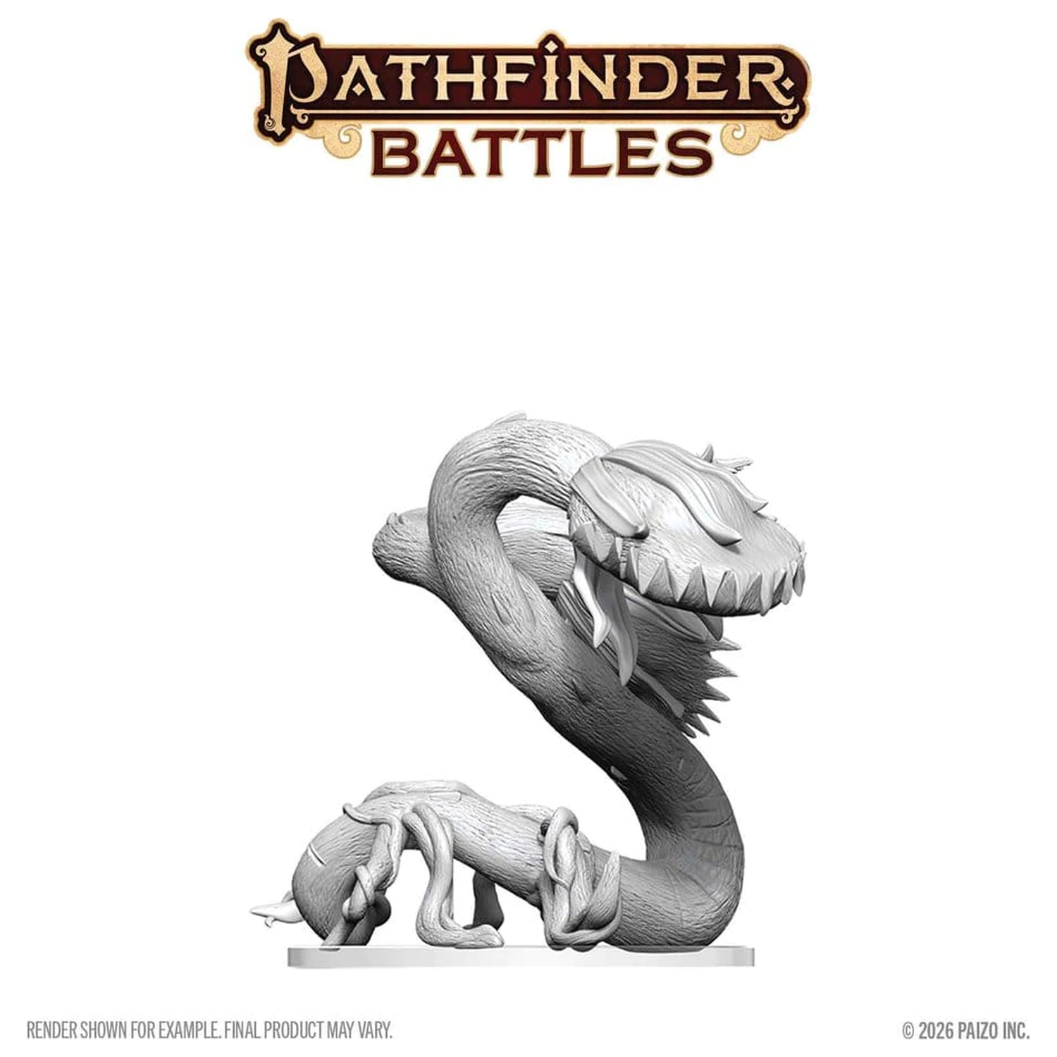Pathfinder Battles Deep Cuts Nenamaľovaná miniatúra Snapping Flytrap 15 cm produktová fotografia
