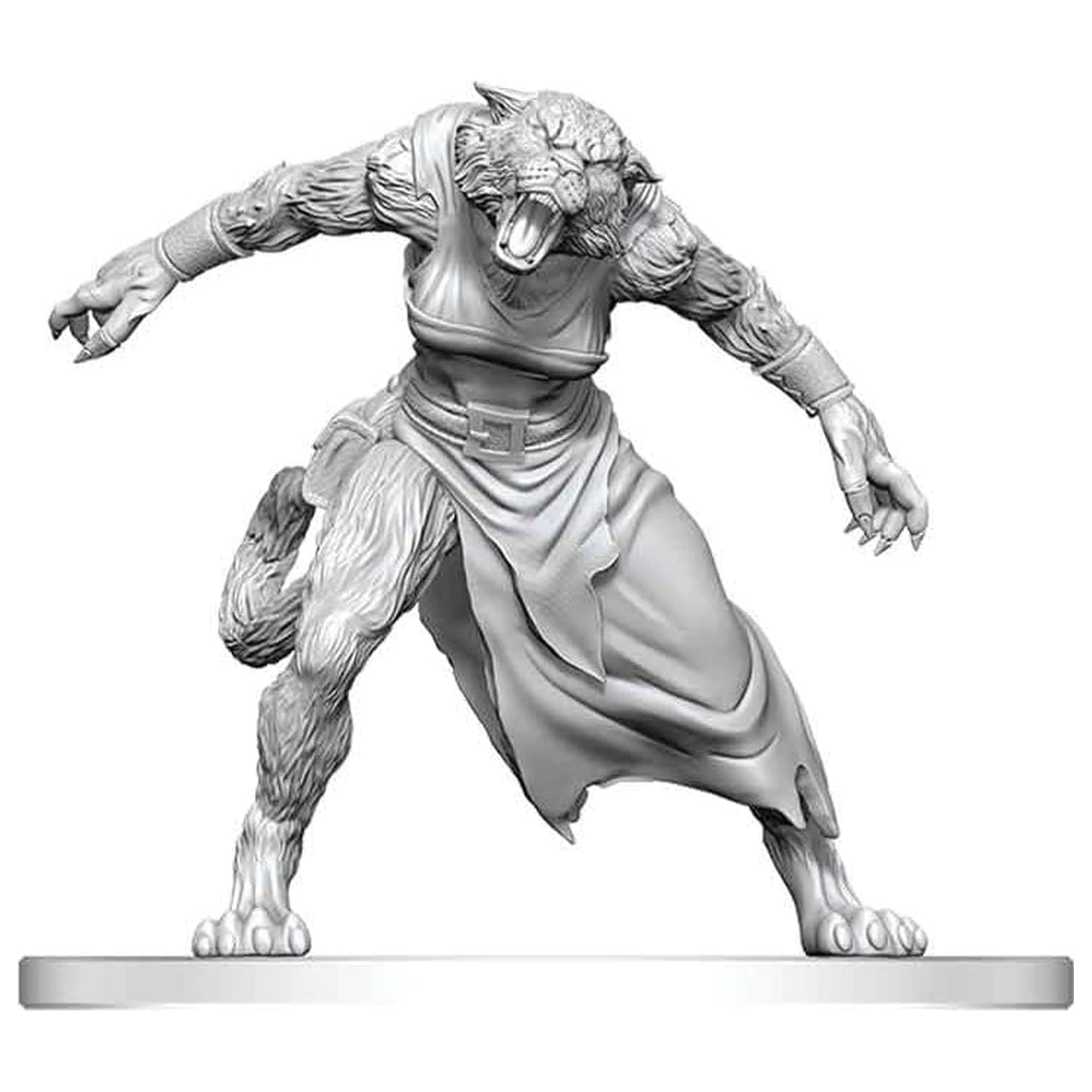 Pathfinder Battles Deep Cuts Nenamaľovaná Miniatúra Weretiger 13 cm produktová fotografia