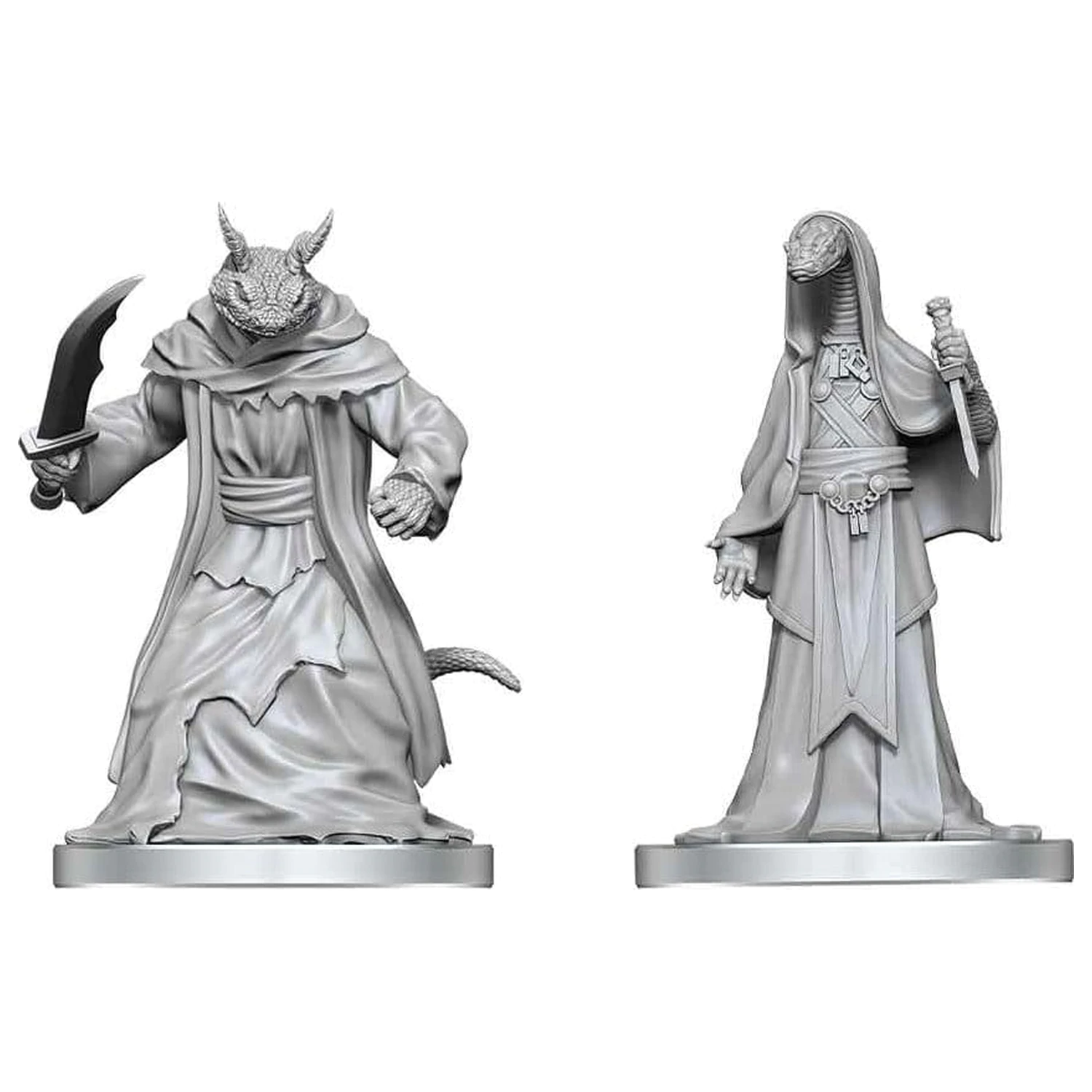 Pathfinder Battles Deep Cuts Nezafarbená miniatúra Zyss & Aapoph Serpentfolk 13 cm produktová fotografia