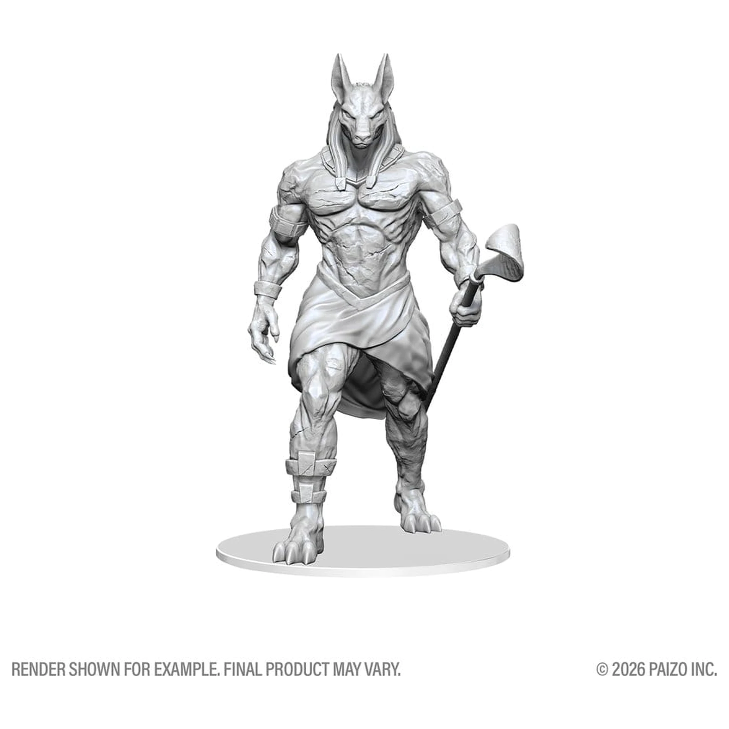 Pathfinder Deep Cuts Nenafarbená krabicová miniatúra obrej animovanej sochy produktová fotografia