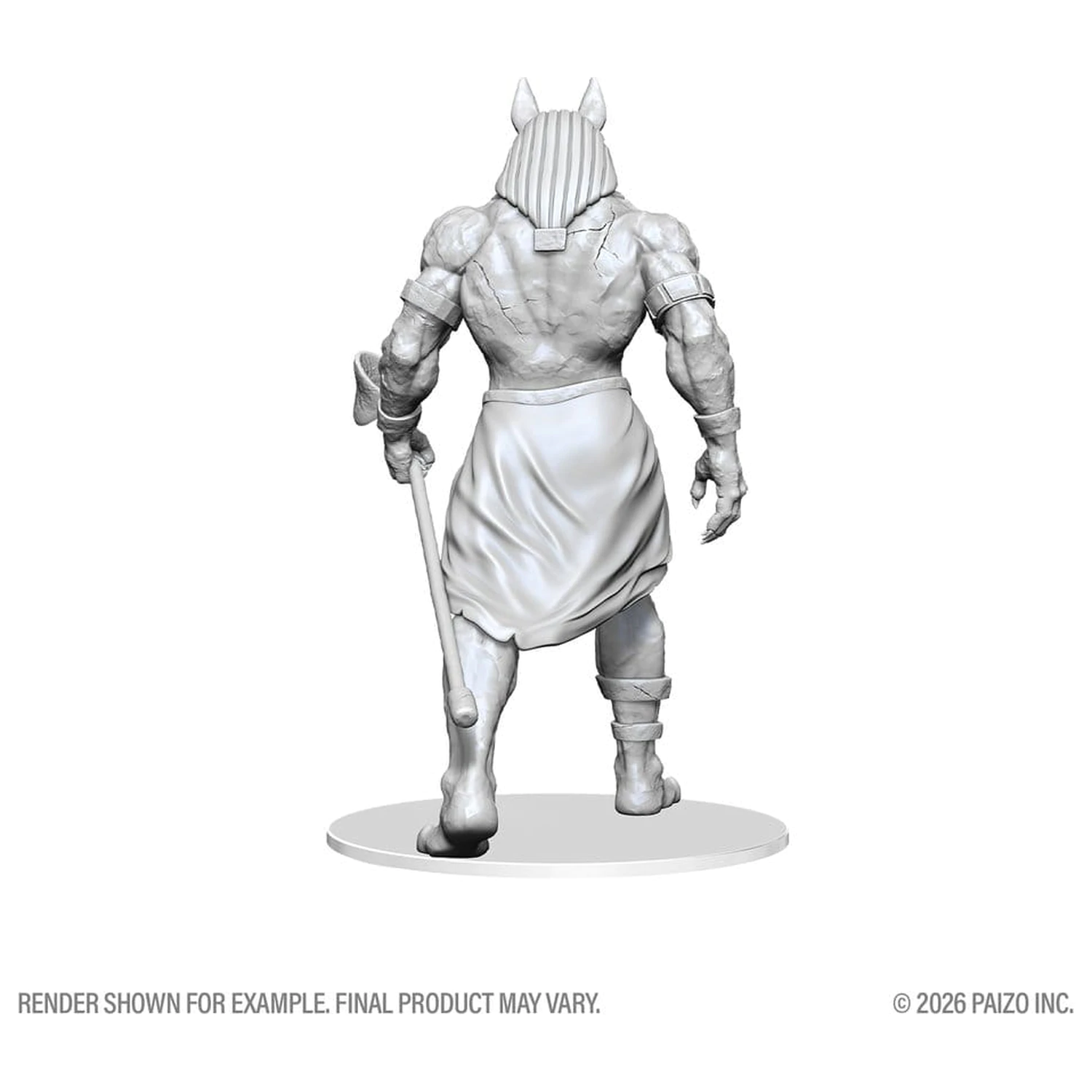 Pathfinder Deep Cuts Nenafarbená krabicová miniatúra obrej animovanej sochy produktová fotografia